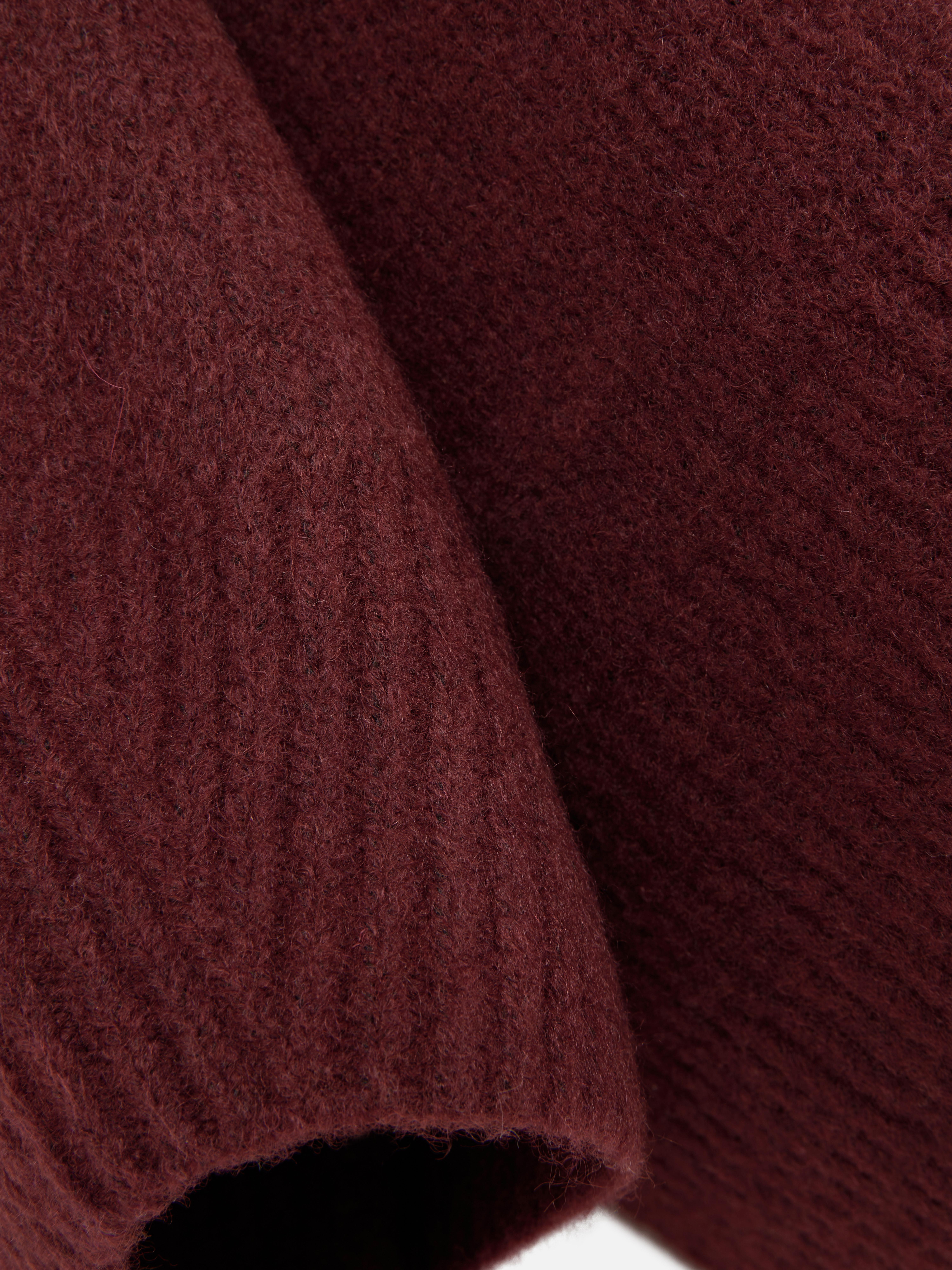 Oversize-Pullover mit Rundhalsausschnitt