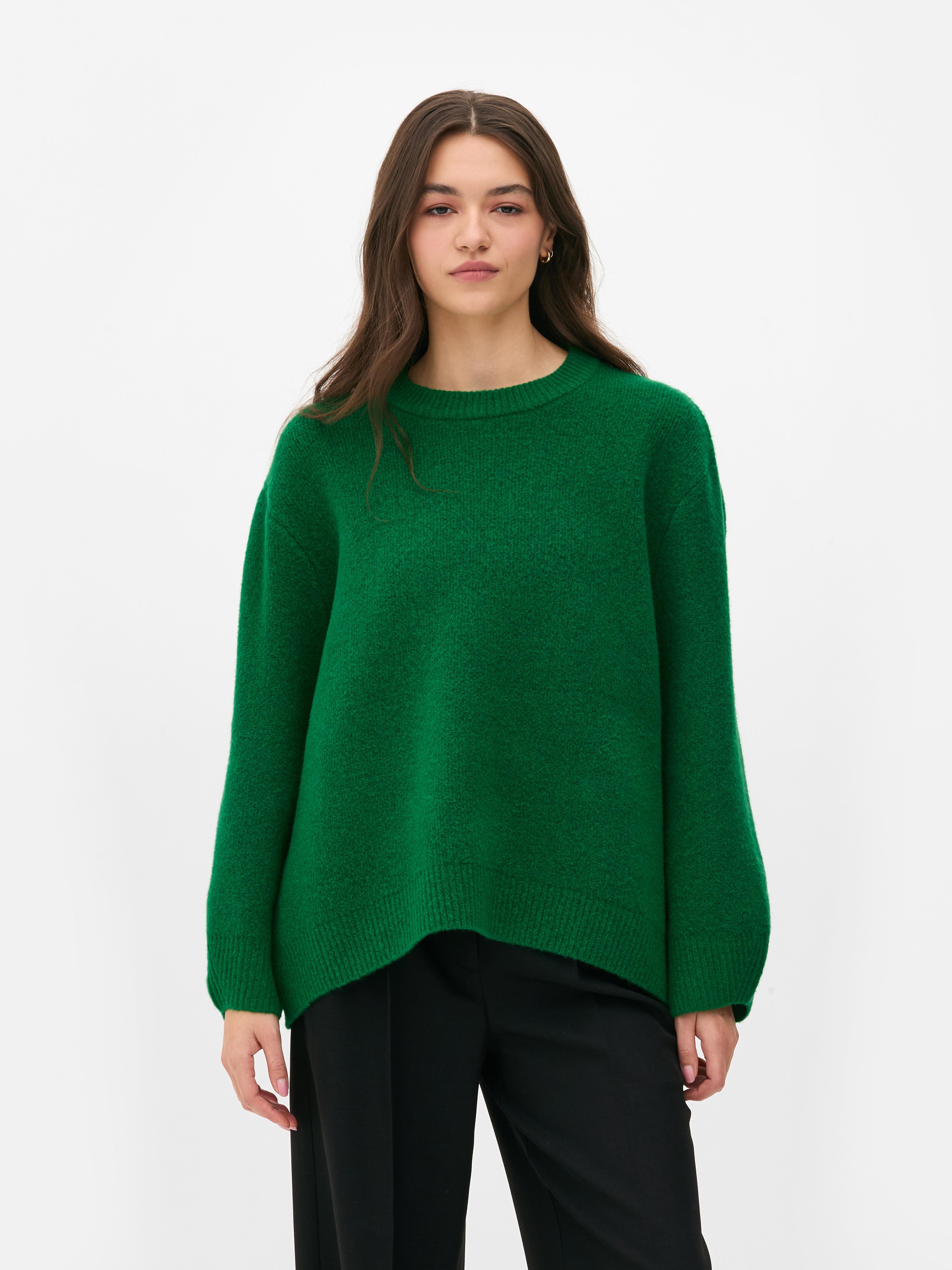 トップス Greetings! Knit-[GREEN] Hand Knit Sweater
