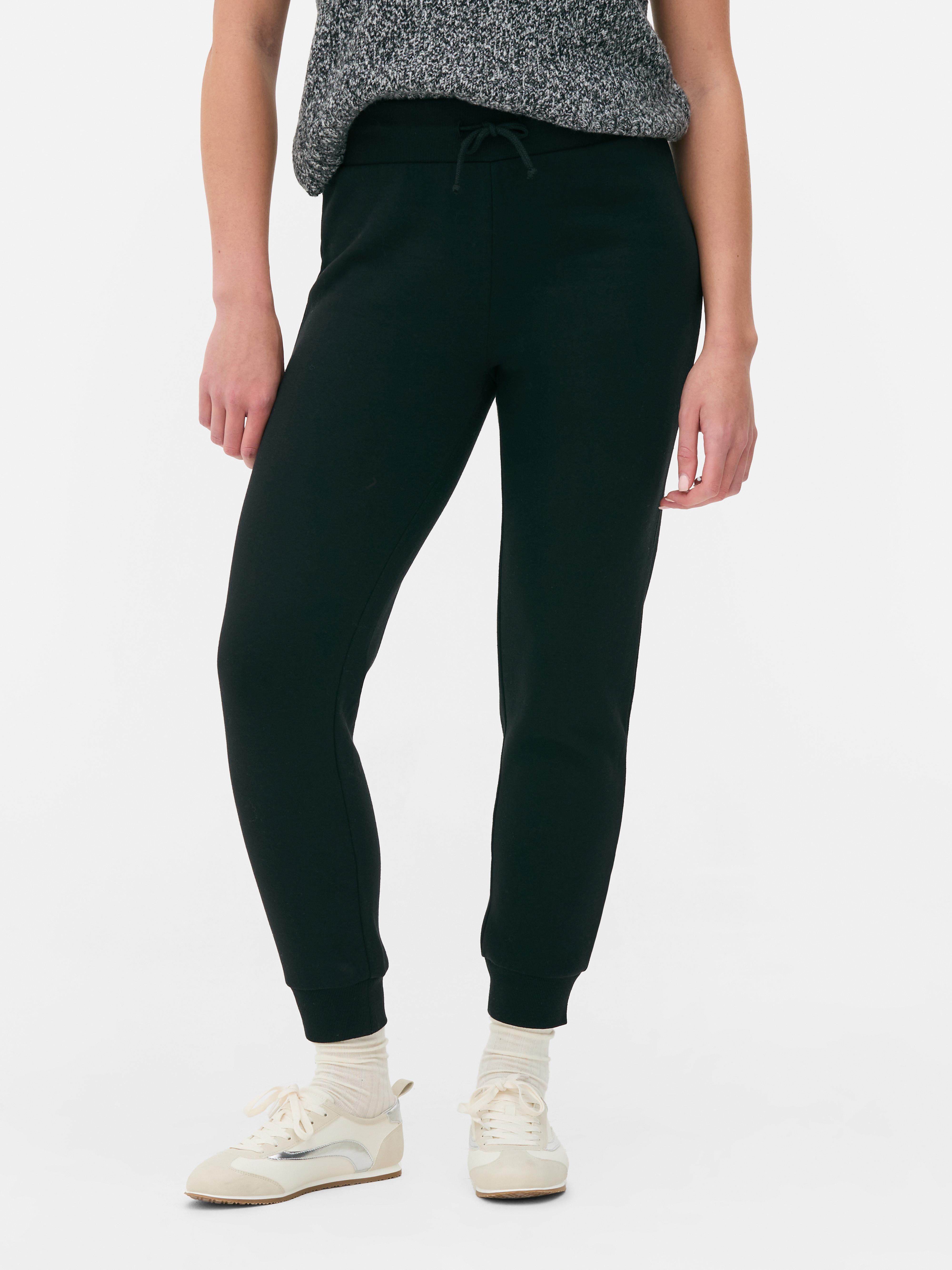 Womens Black Drawstring Skinny Joggers Primark