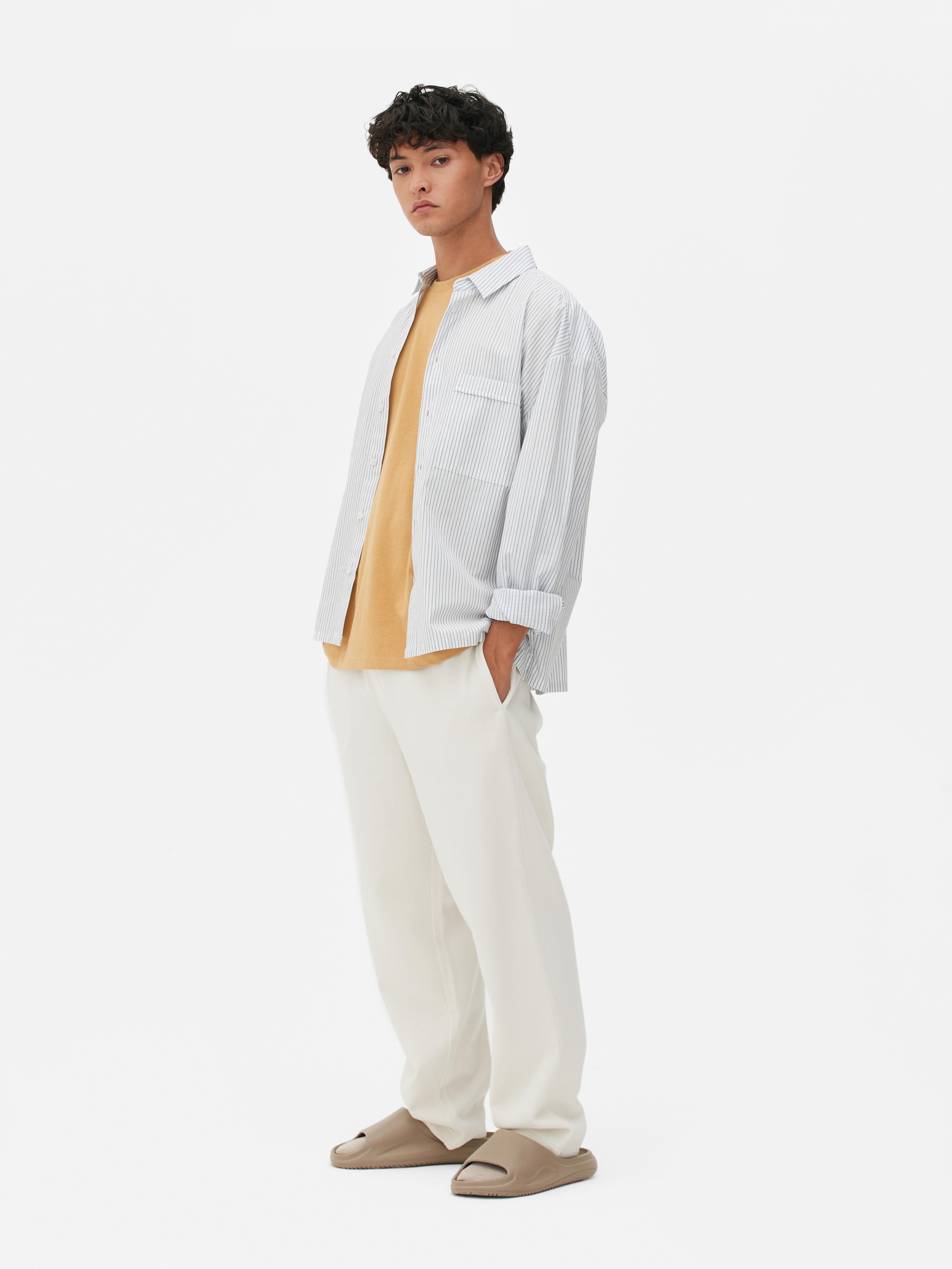 Dicke Essential-Jogginghose mit geradem Bein