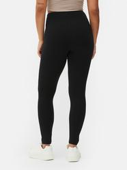Women s Black High Waisted Jersey Leggings Penneys