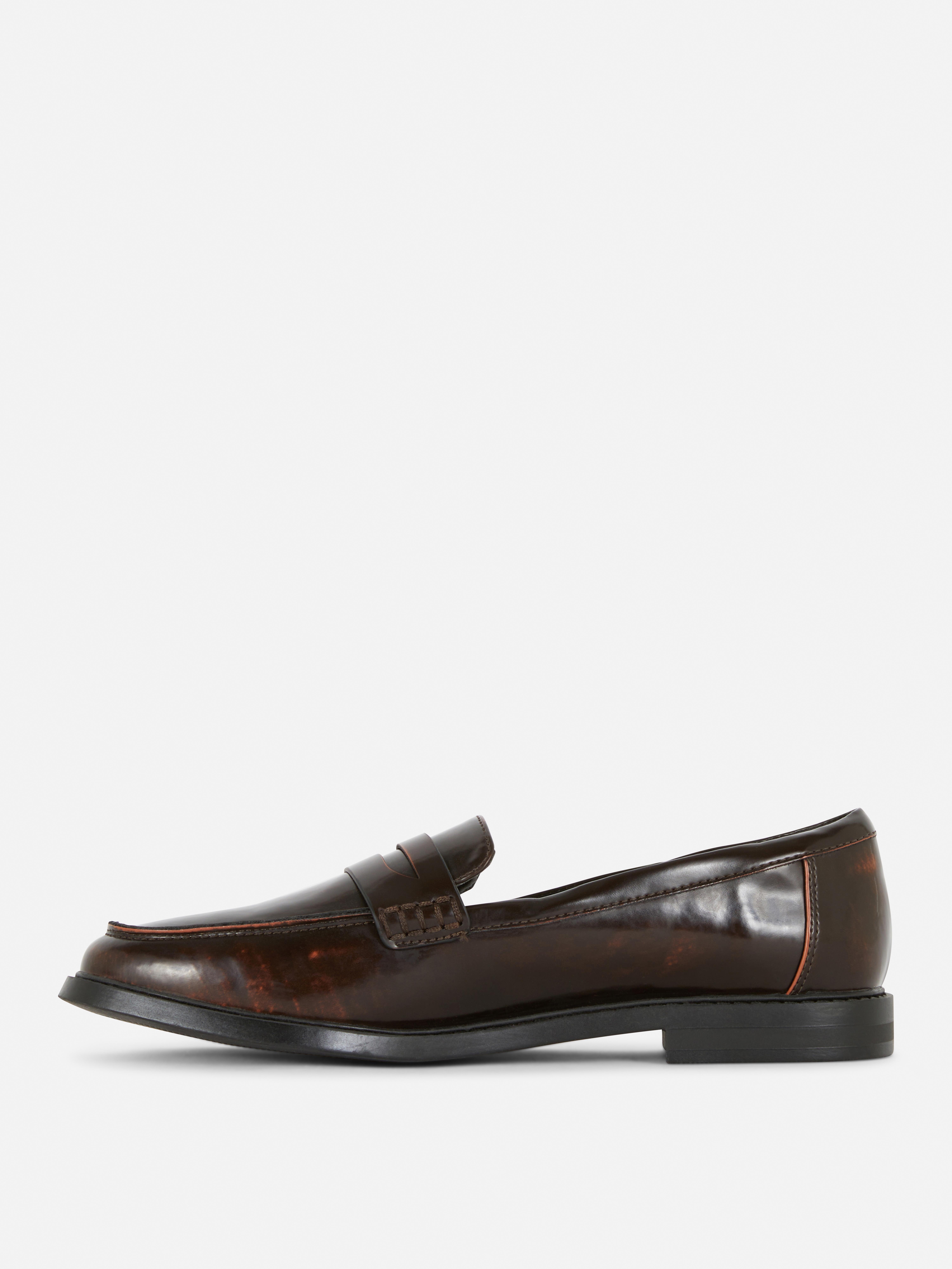 Mocassins en simili cuir