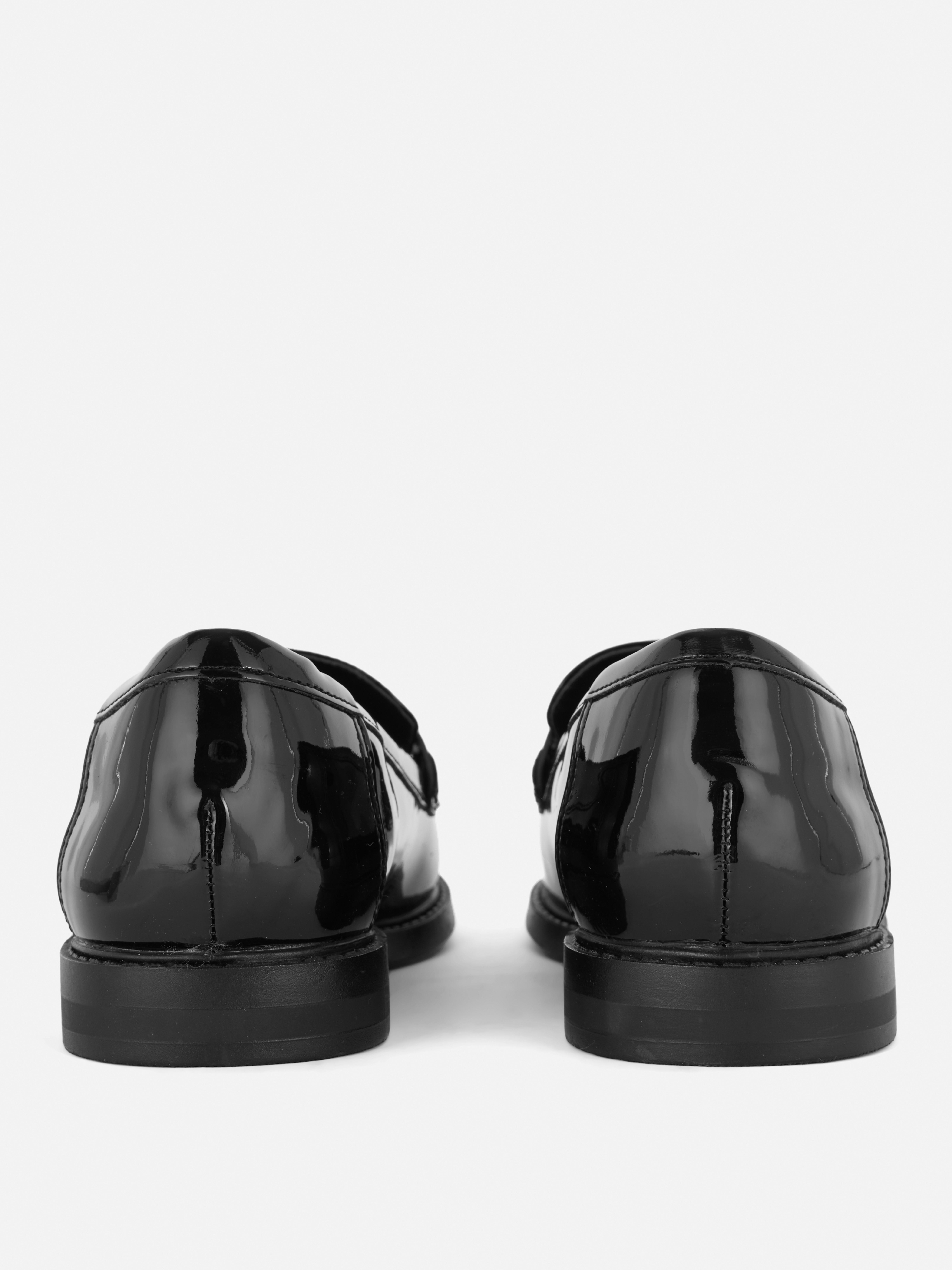 Pennyloafer aus Kunstleder