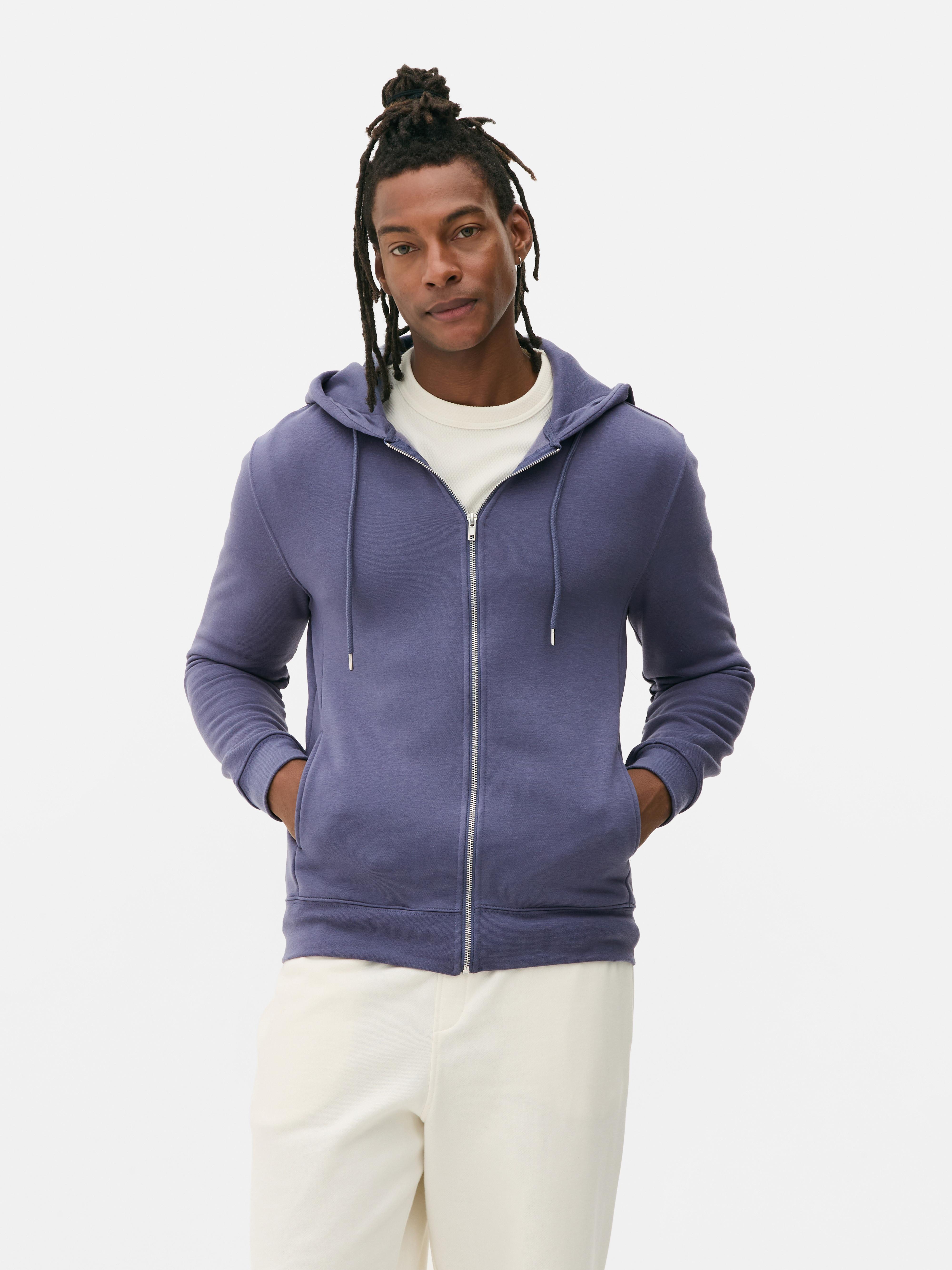 Sweat à capuche zippé classique