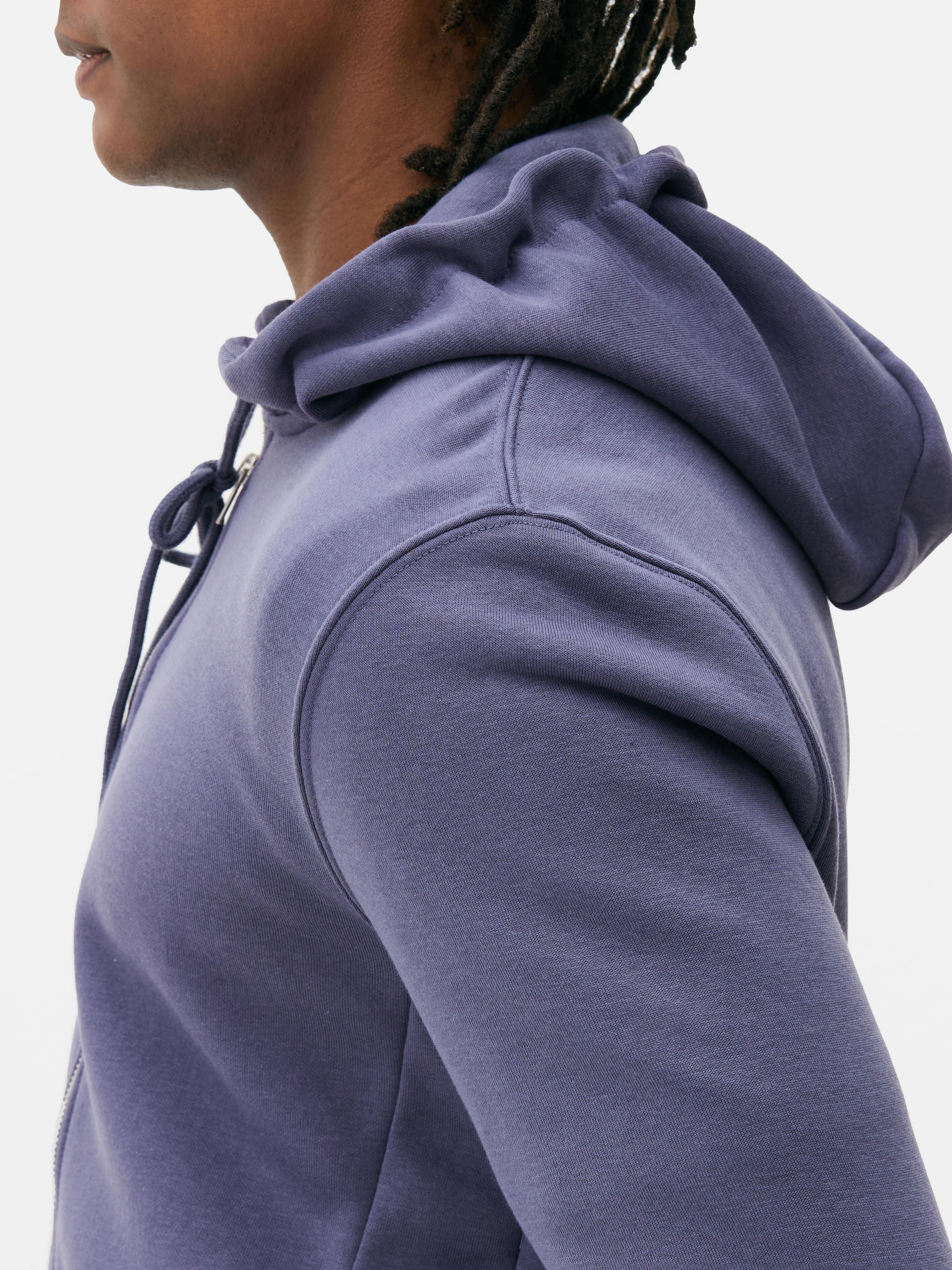 Sweat à capuche zippé classique