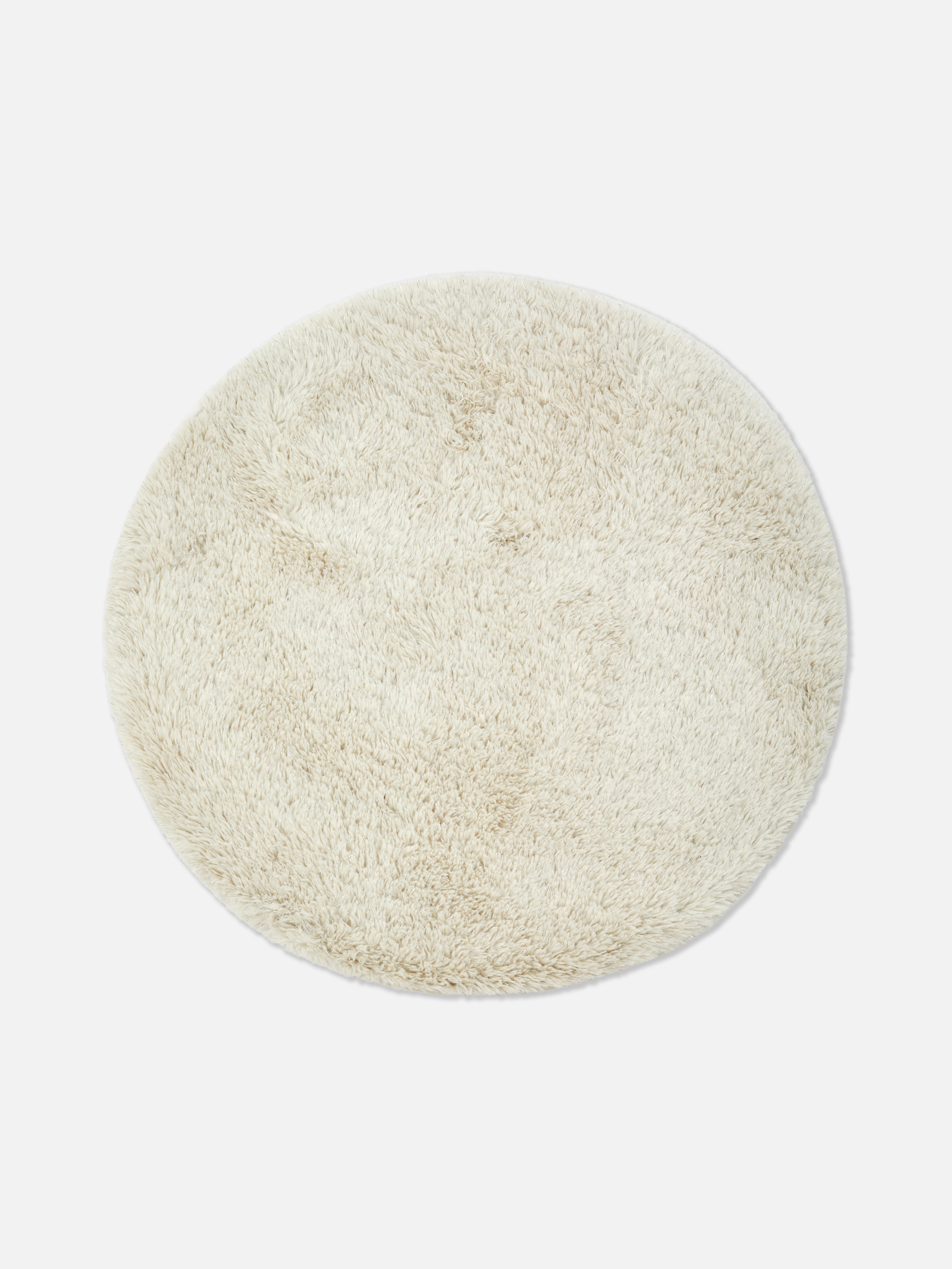 Faux Fur Round Rug