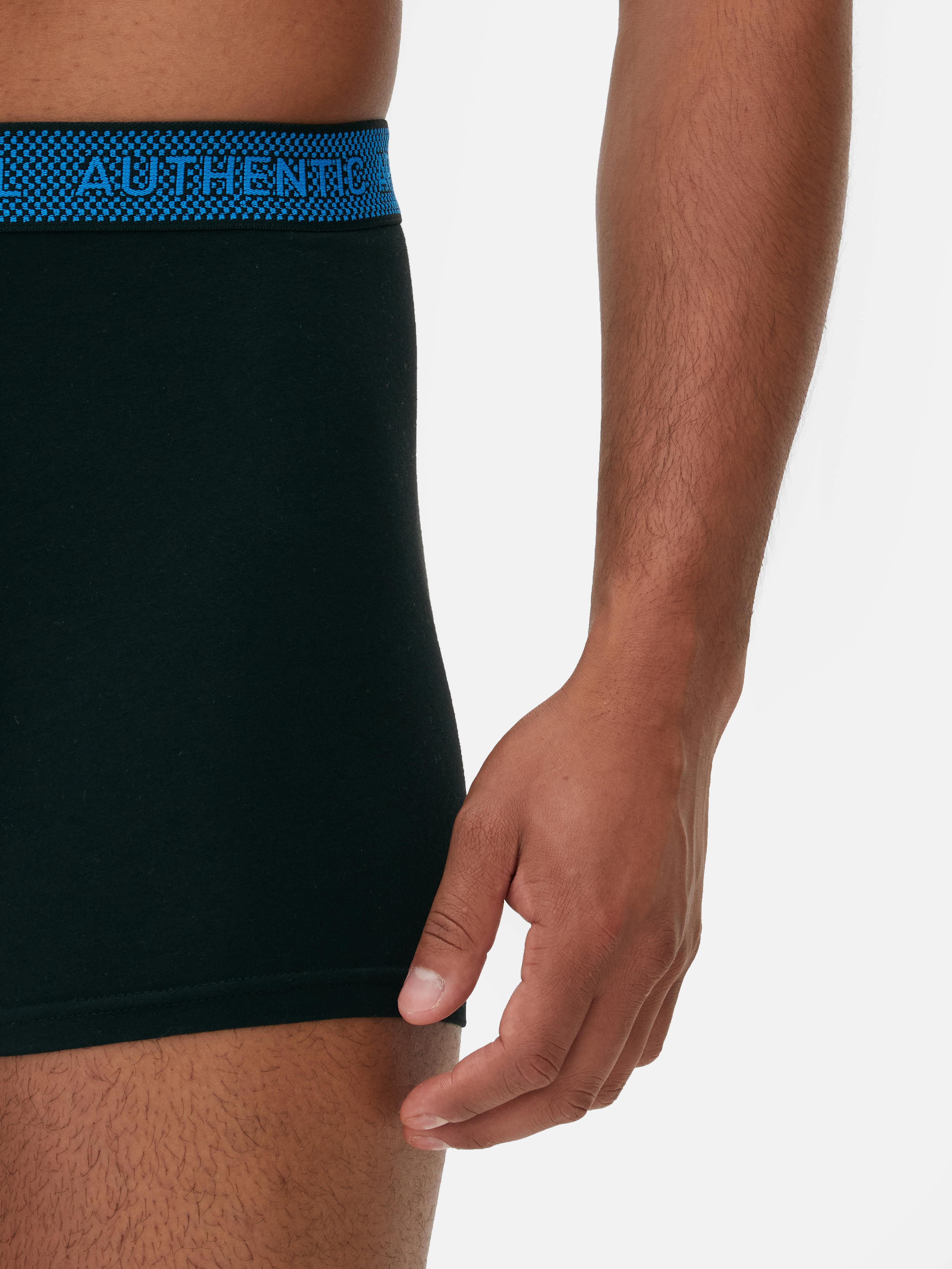 Boxershorts mit strukturiertem Taillenbund, 3er-Pack