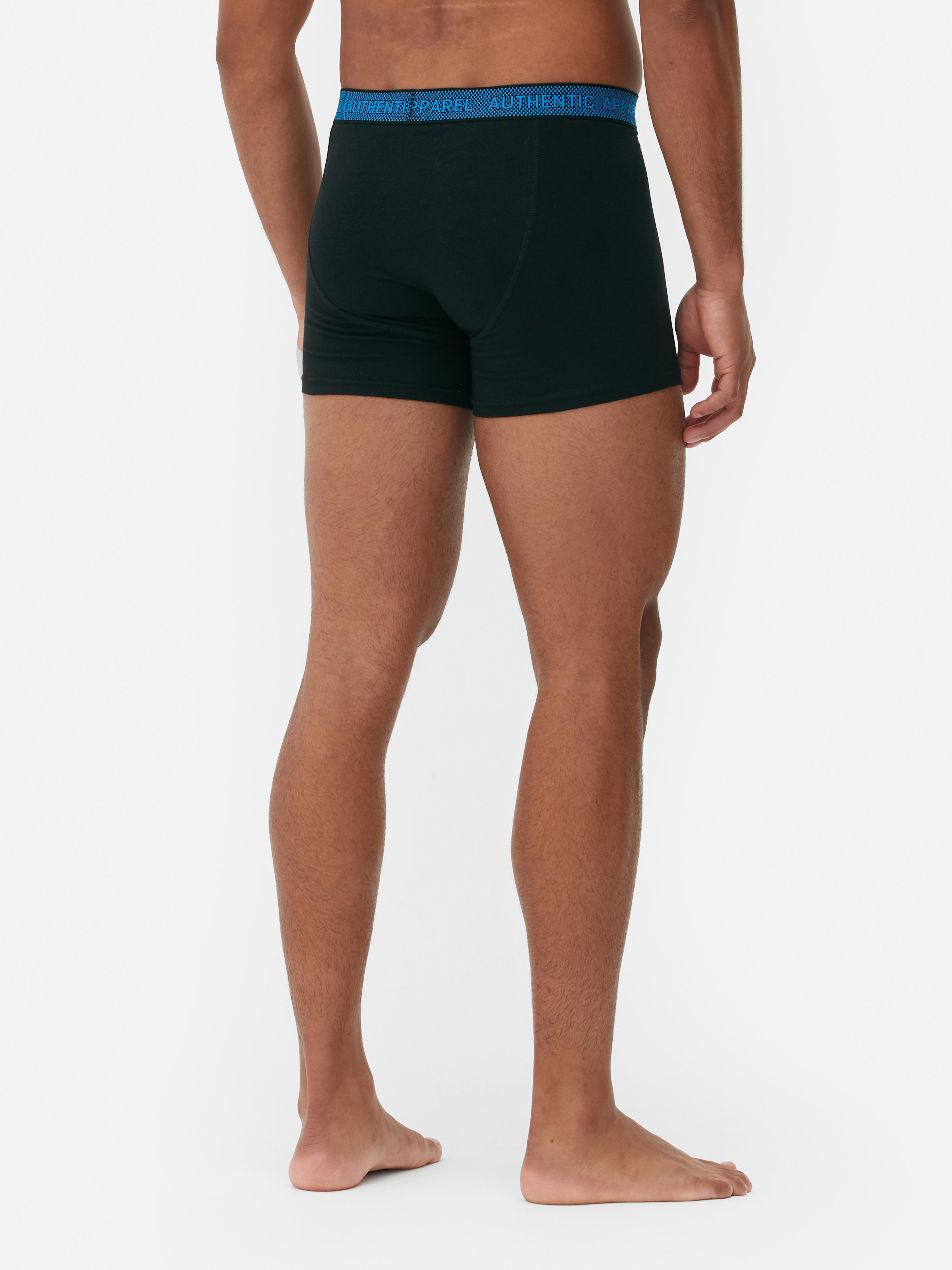 Boxershorts mit strukturiertem Taillenbund, 3er-Pack