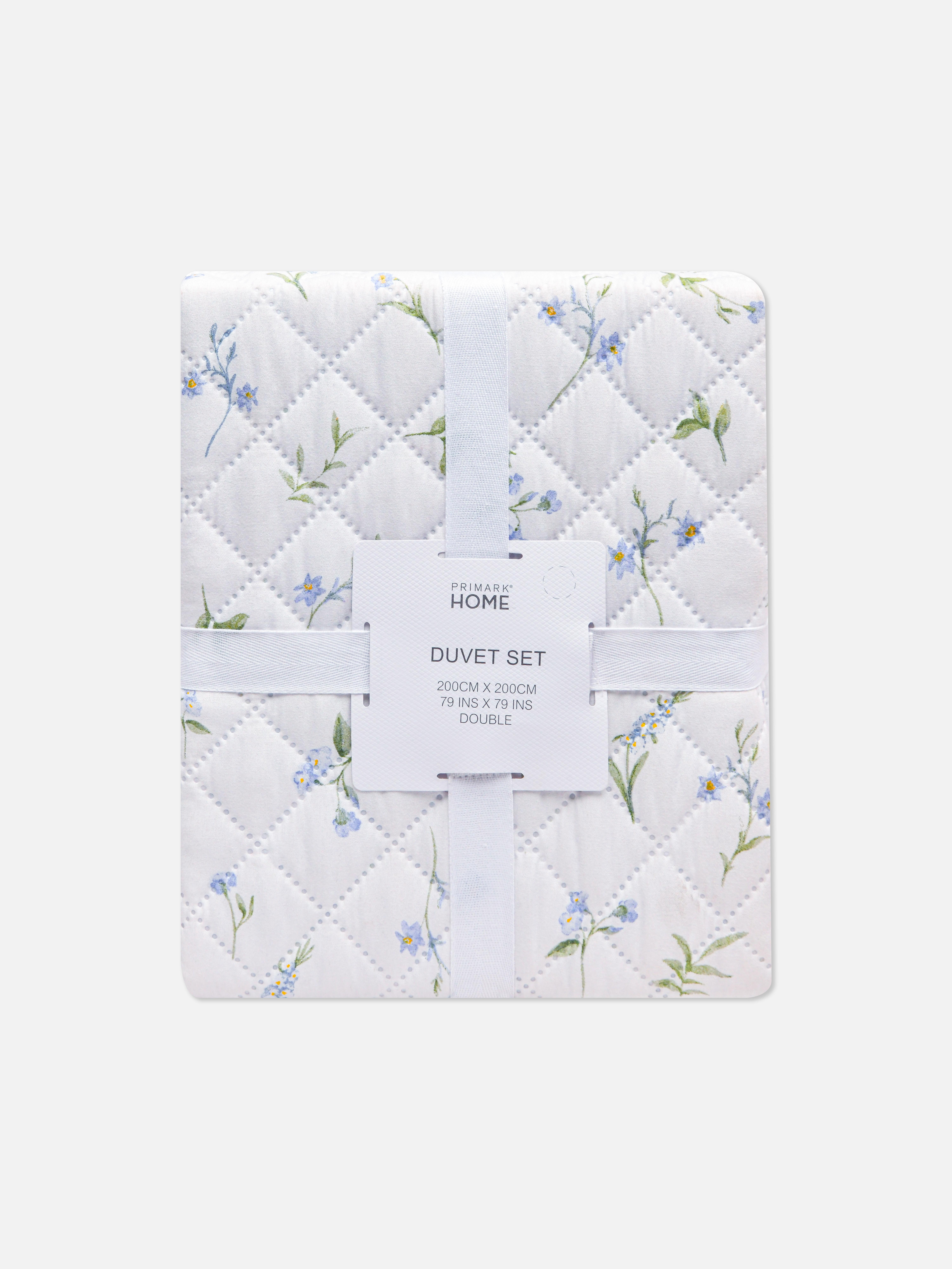 Pinsonic Ditsy Floral Double Duvet Cover Set