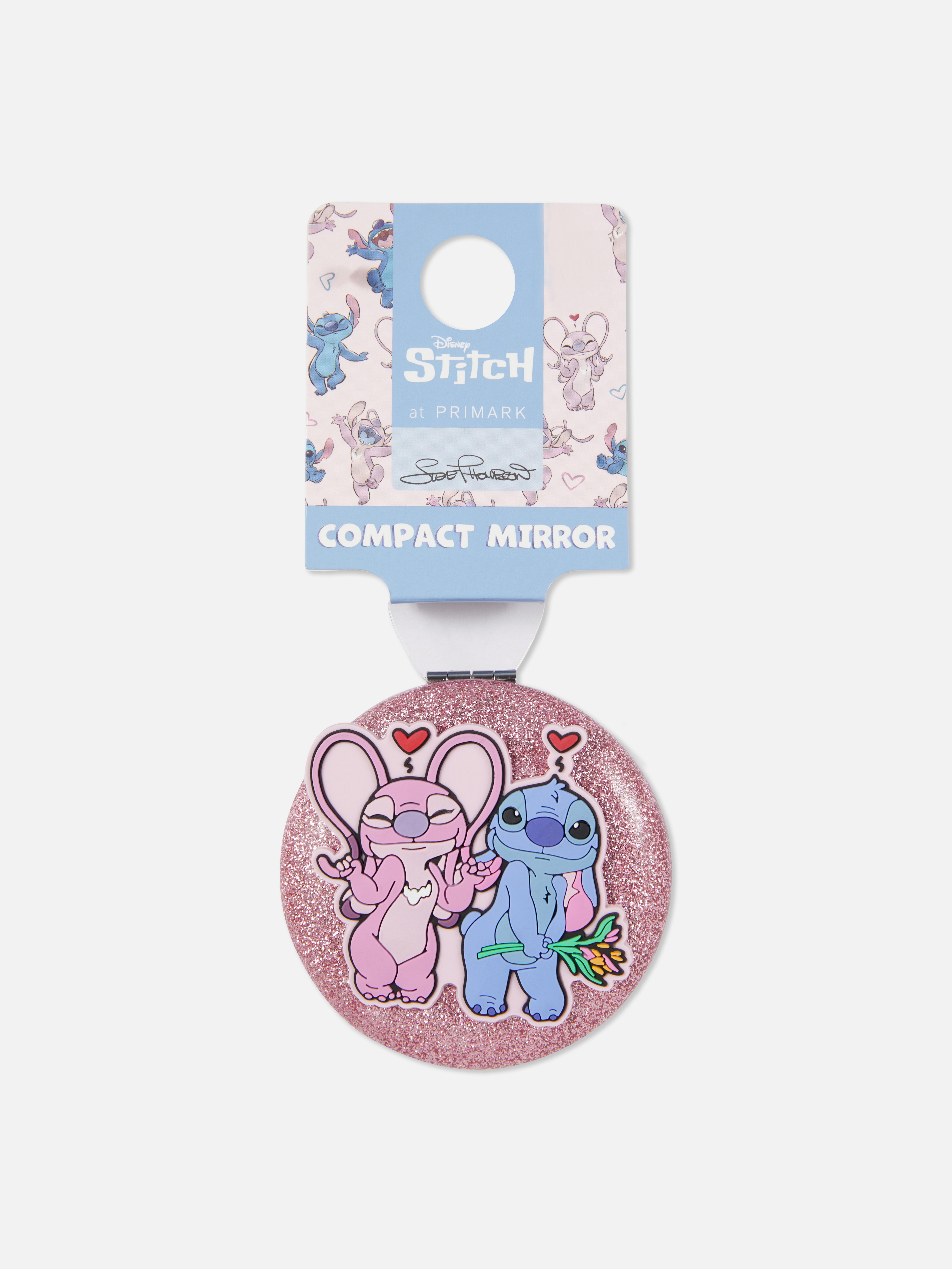 Multi Disney’s Stitch and Angel Compact Mirror Primark
