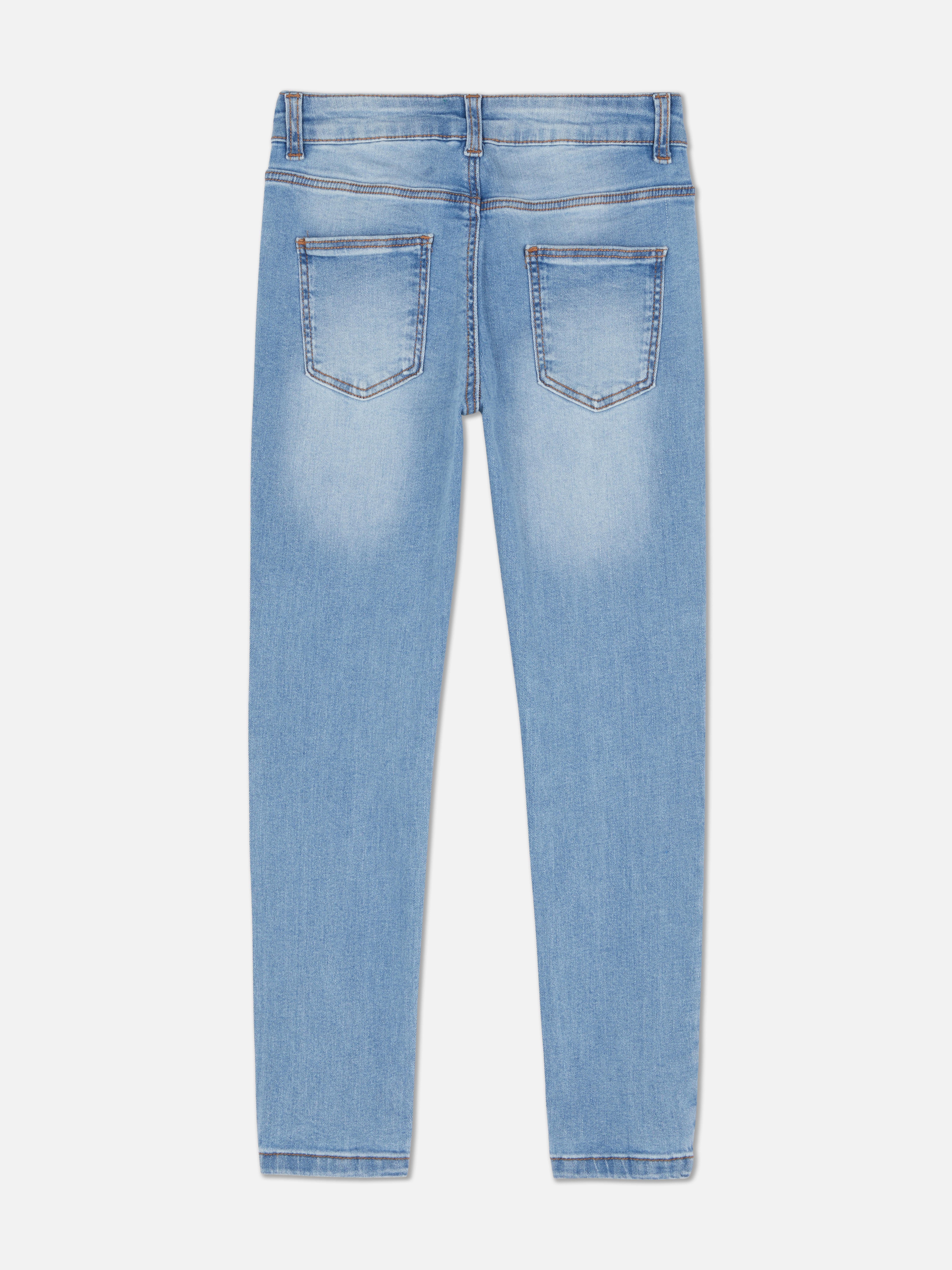 Calças ganga skinny elásticas