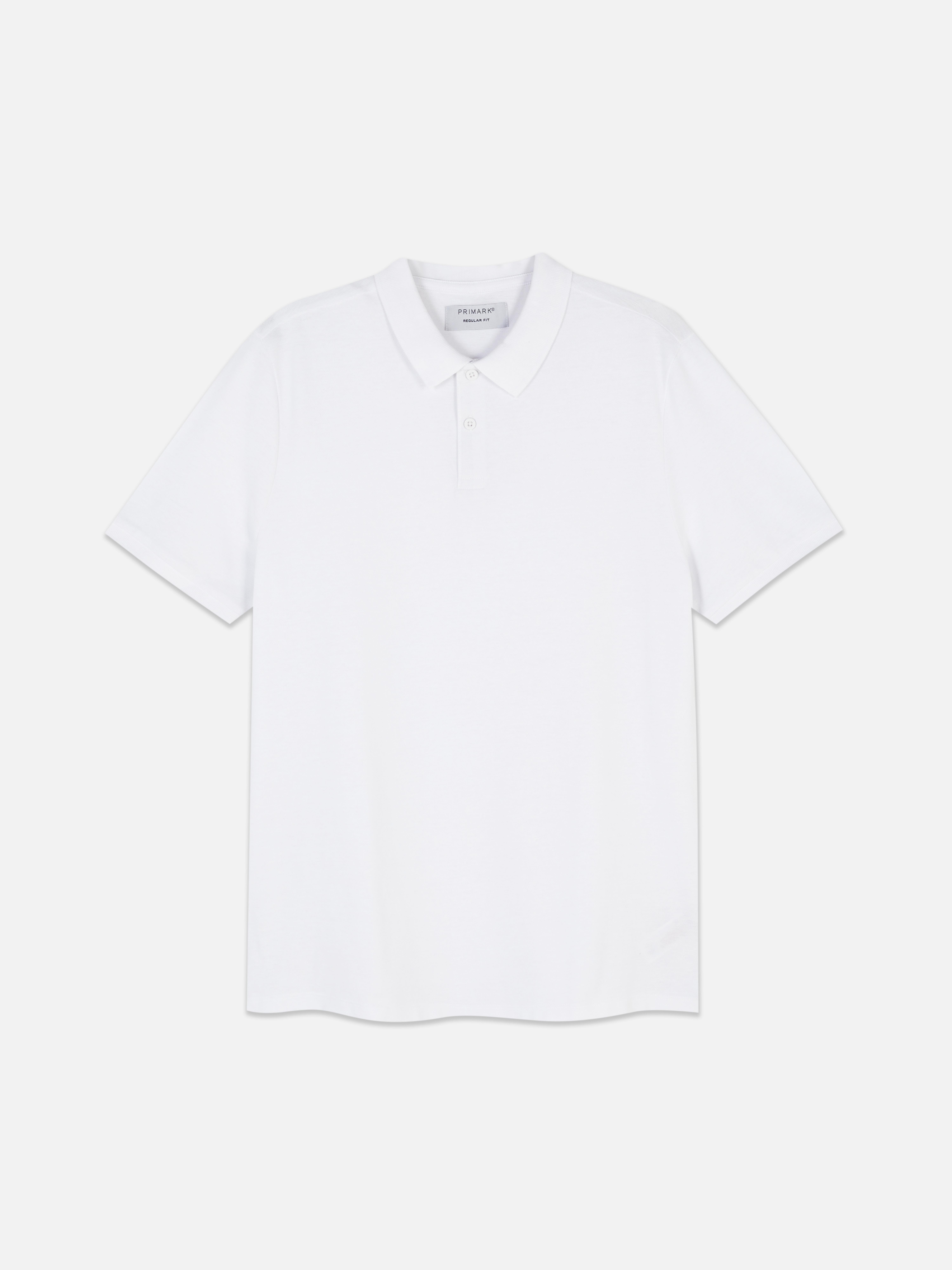 Polo de pique clasico Blanco Hombre Primark