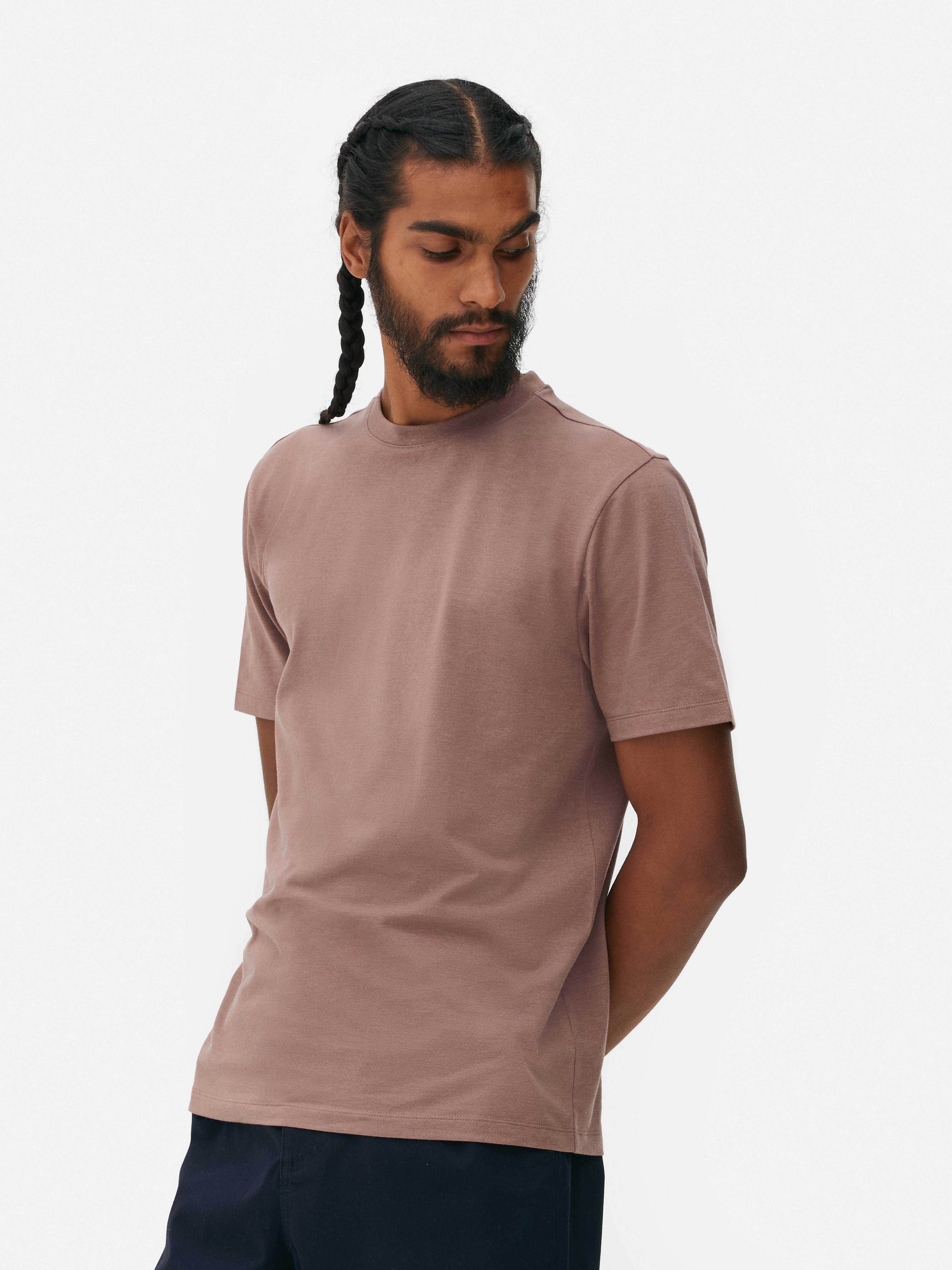 Pink t shirt mens primark best sale