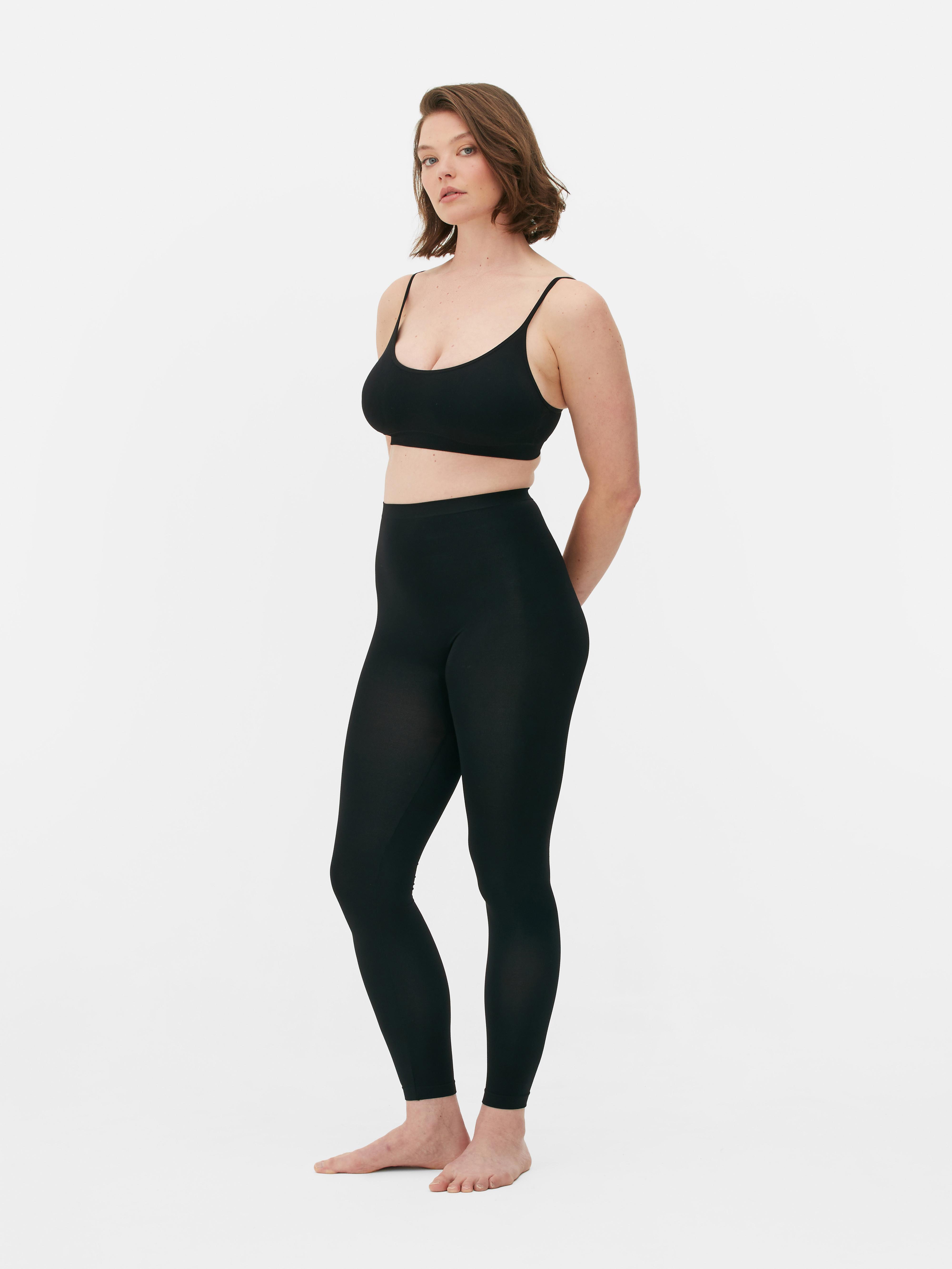 Womens Black Seamless Shaper Leggings Primark