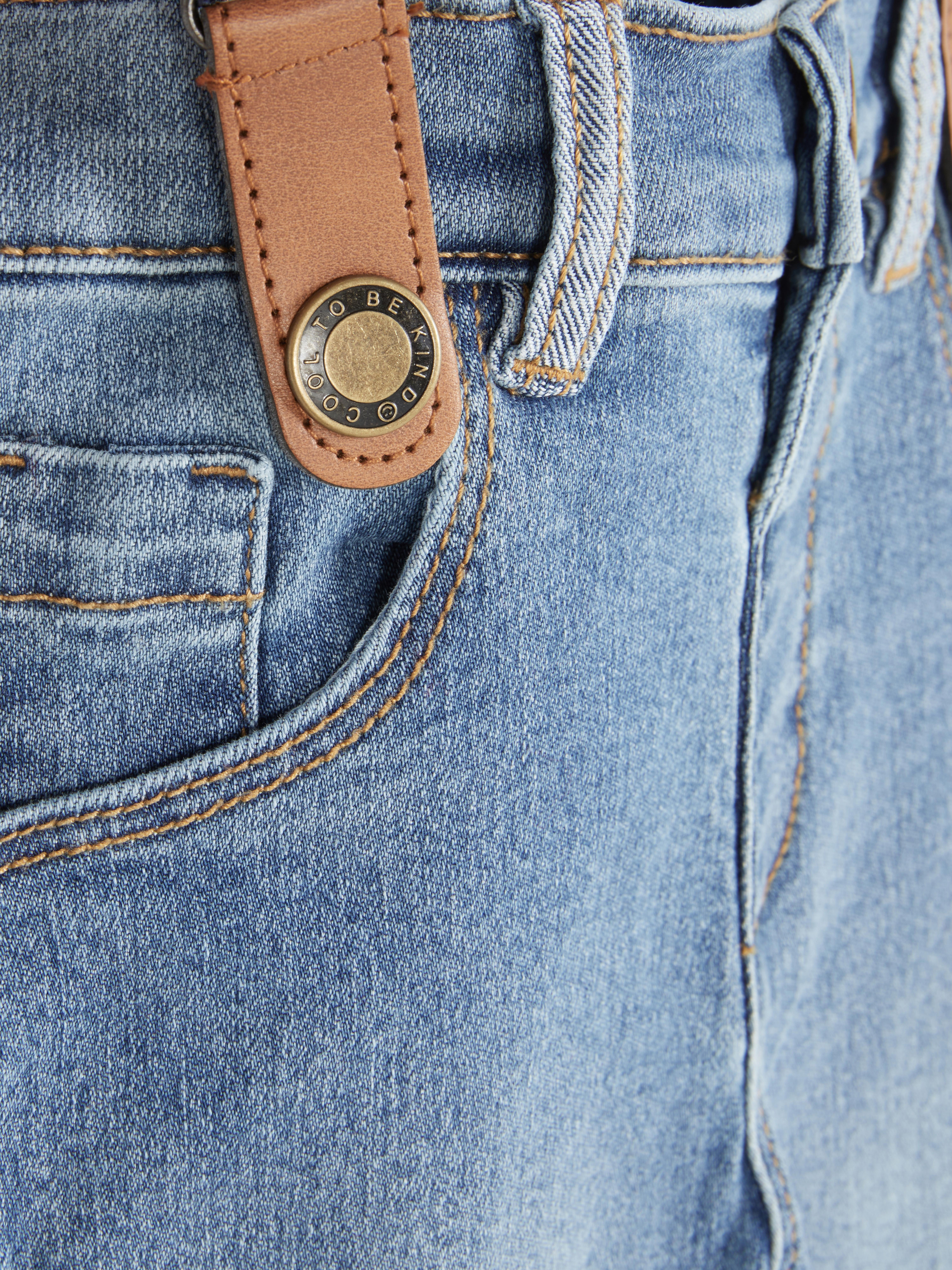 Denim Jeans with Braces