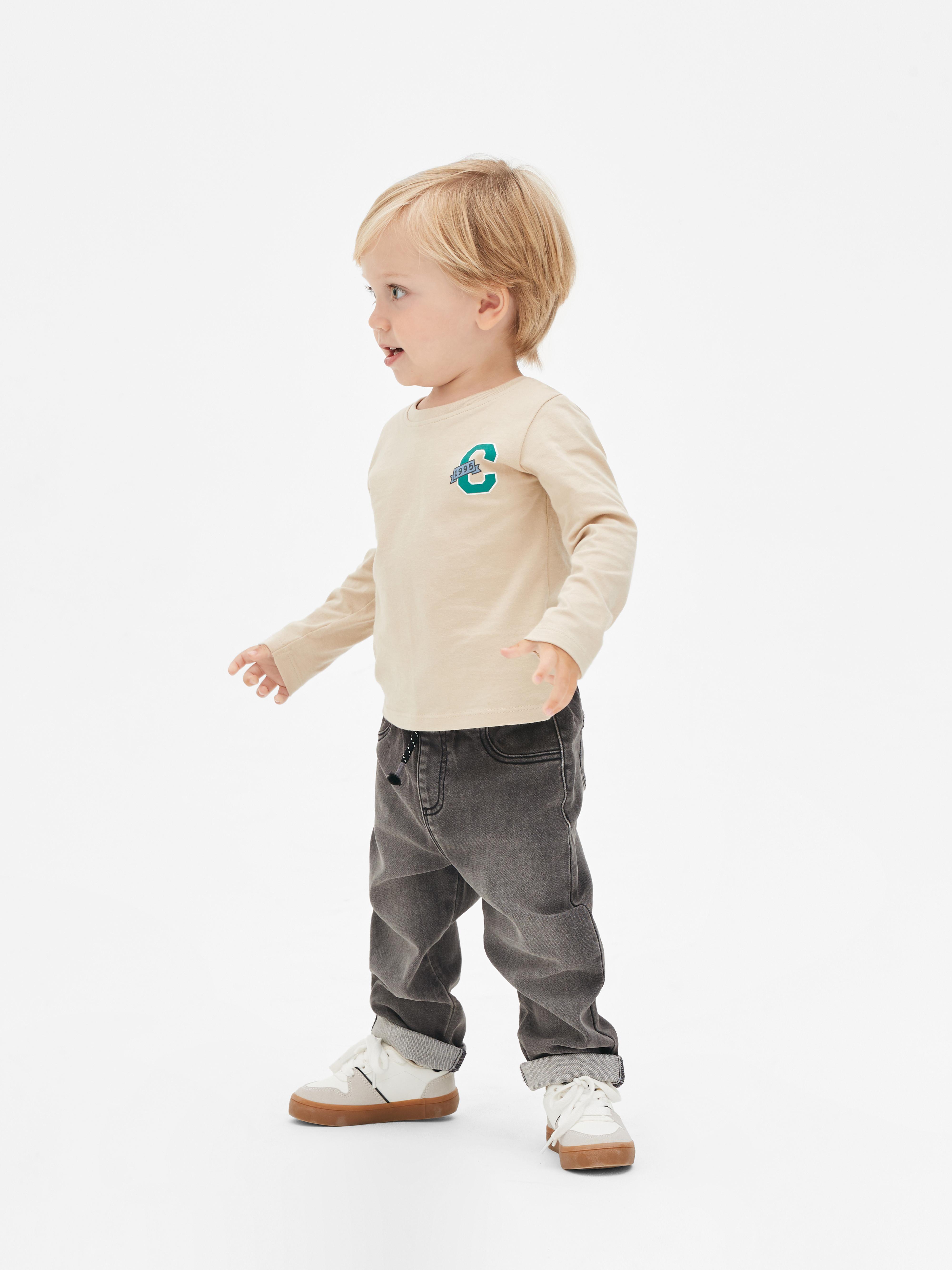 Baby Boys Grey Denim Jogger Jeans Primark