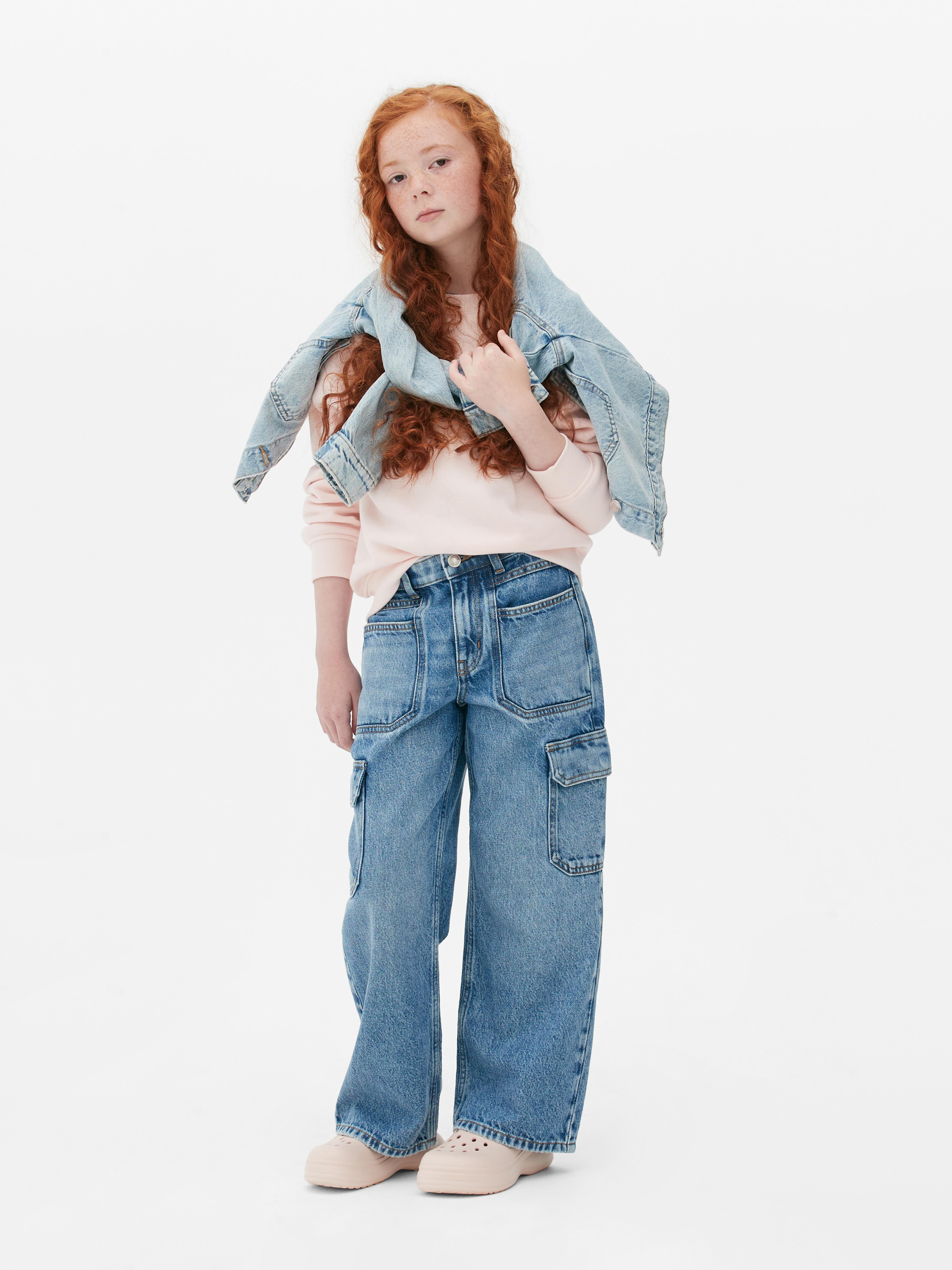 Baggy Wide Leg Jeans For Boy Trendy Casual