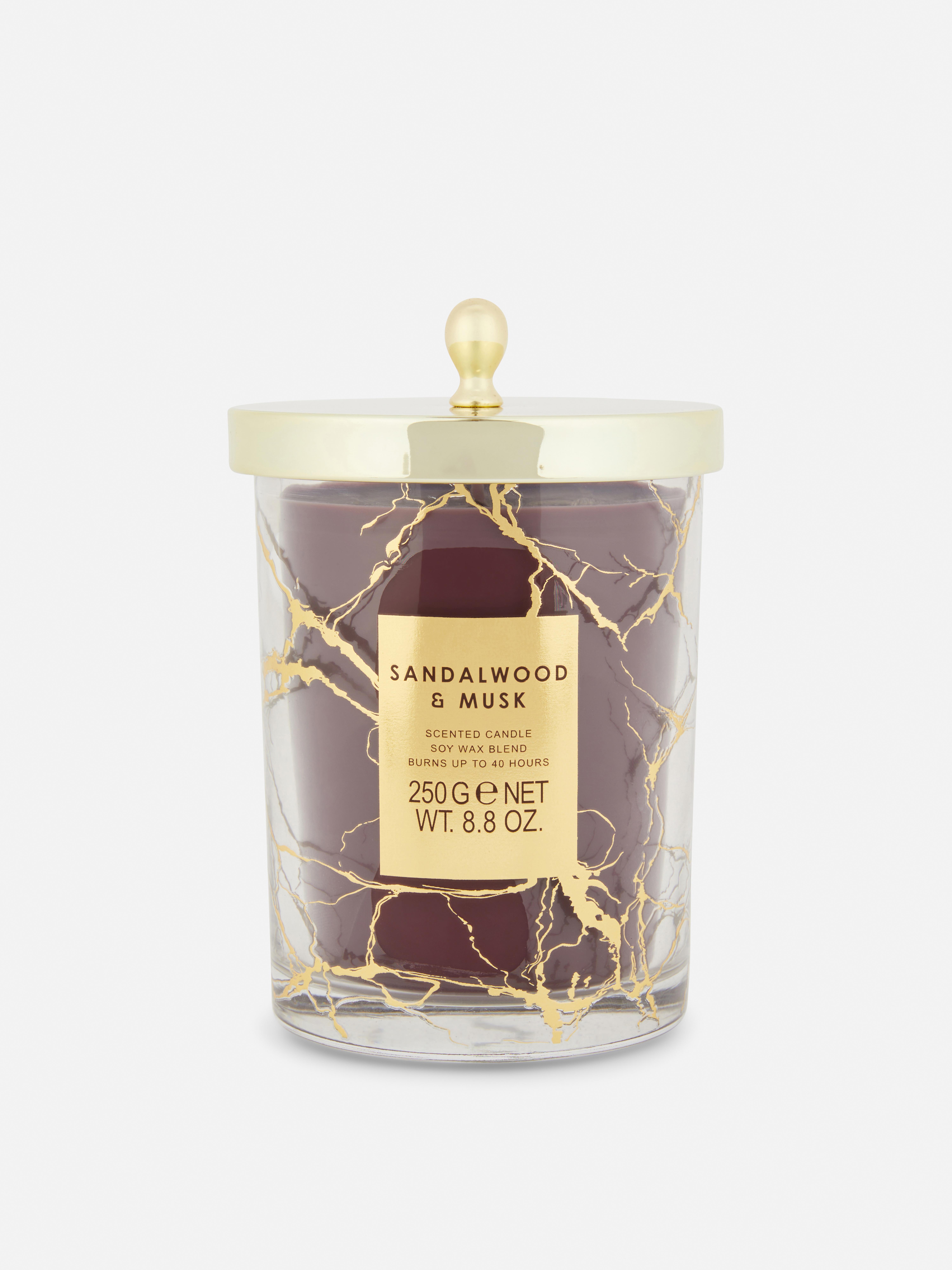 Bougie parfumée à couvercle Chocolat