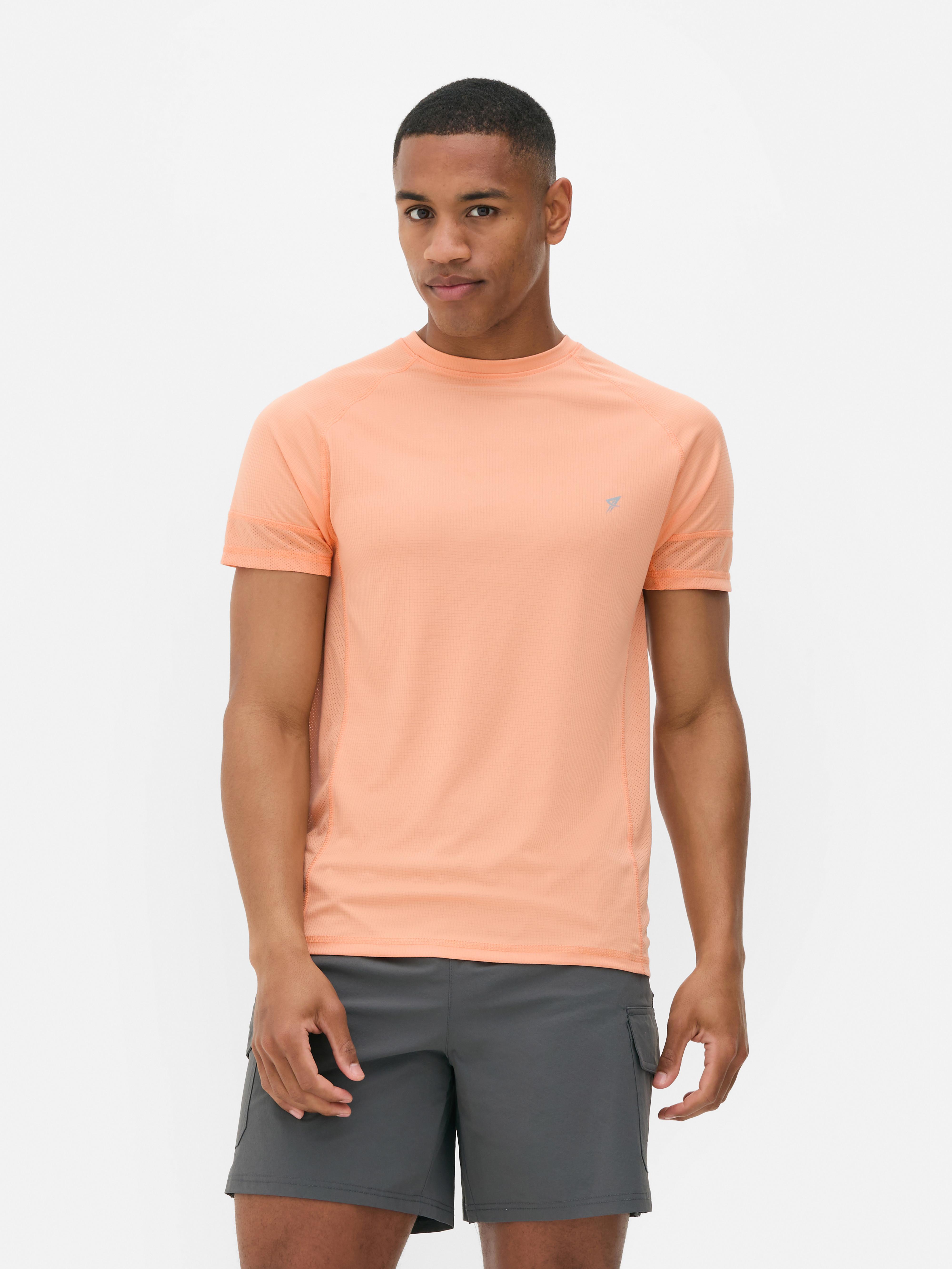 Camiseta de manga corta para el gimnasio
