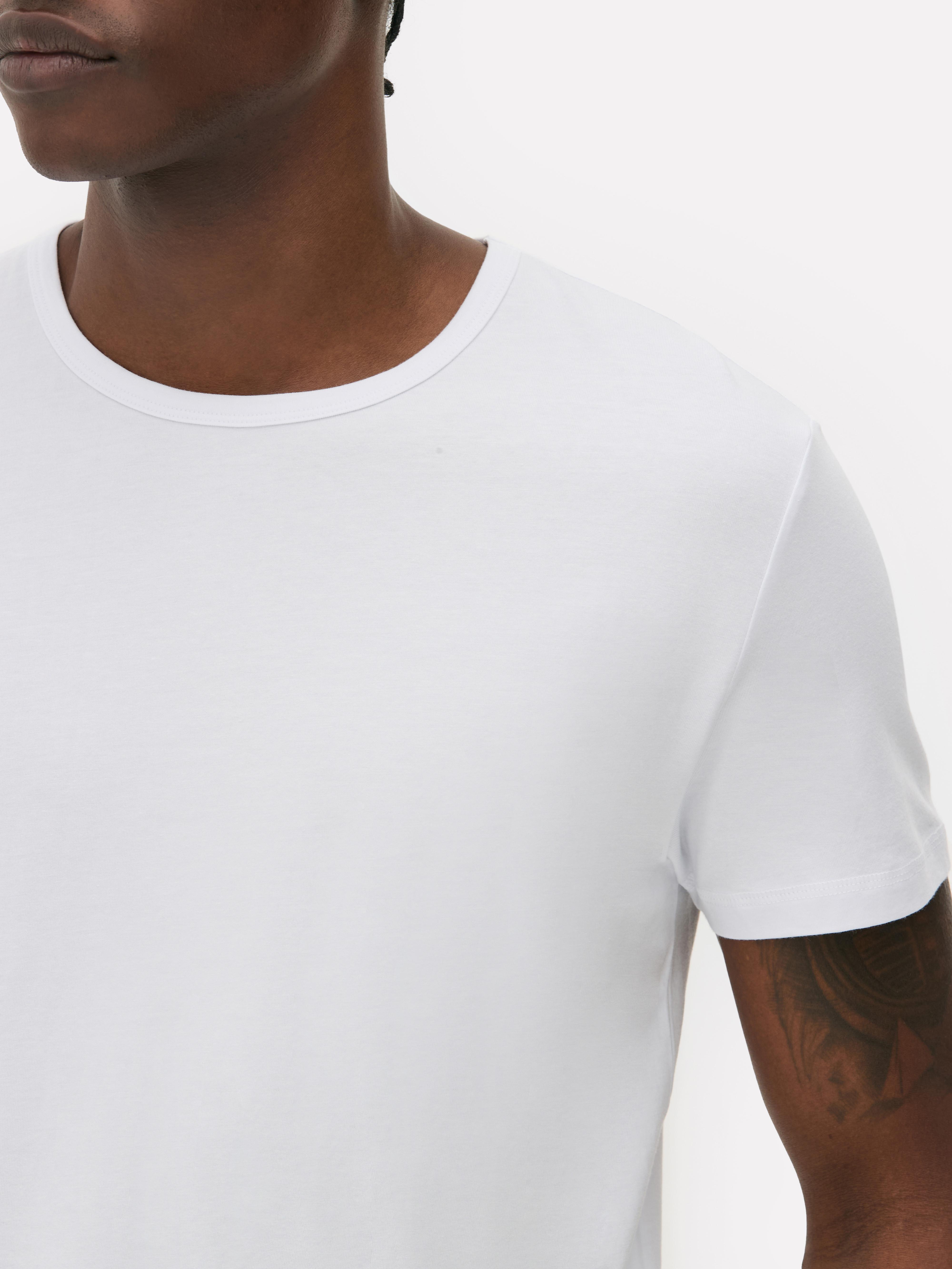 Kurzarm-T-Shirts mit Rundhalsausschnitt, 2er-Pack