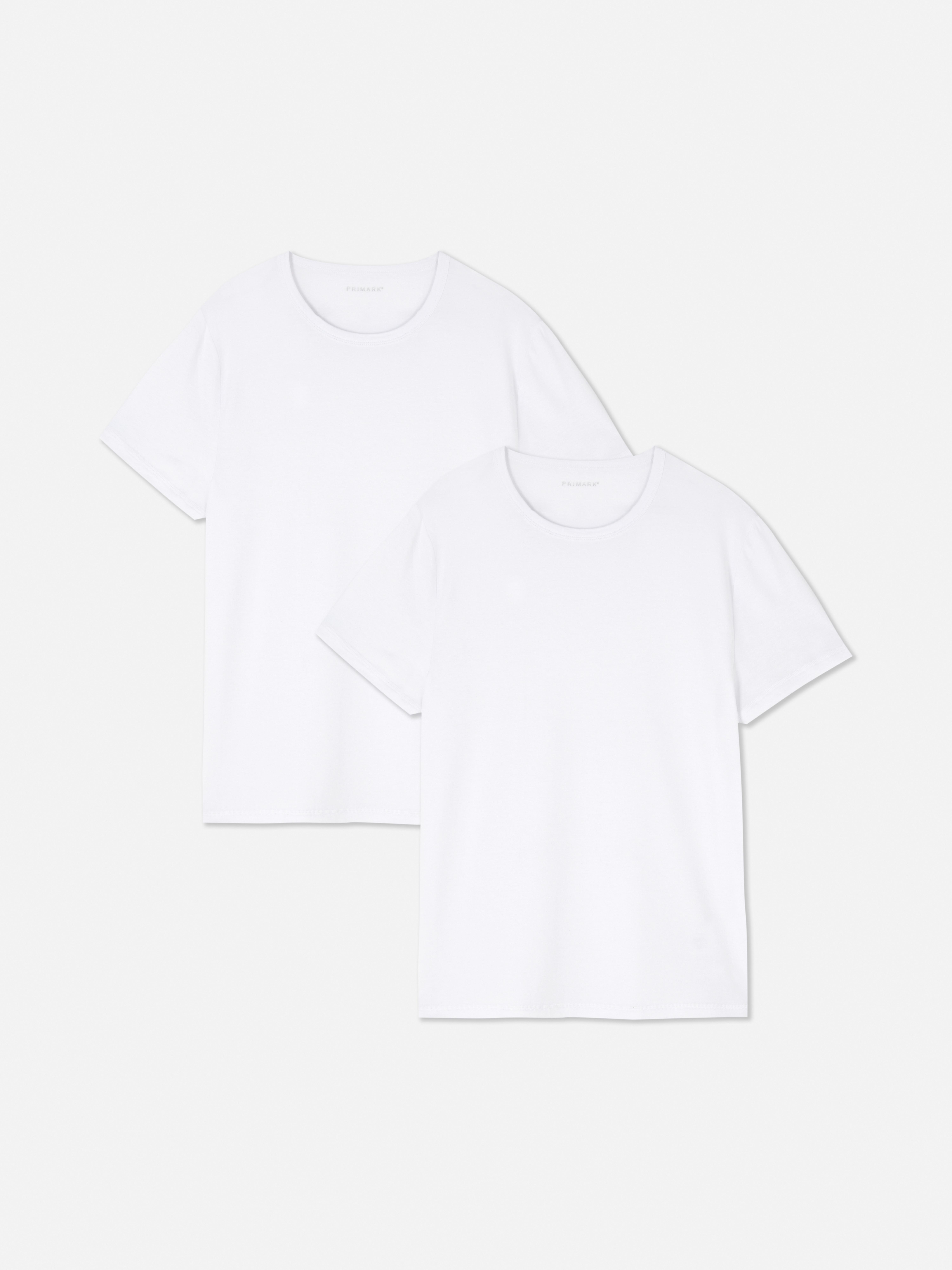 Kurzarm-T-Shirts mit Rundhalsausschnitt, 2er-Pack