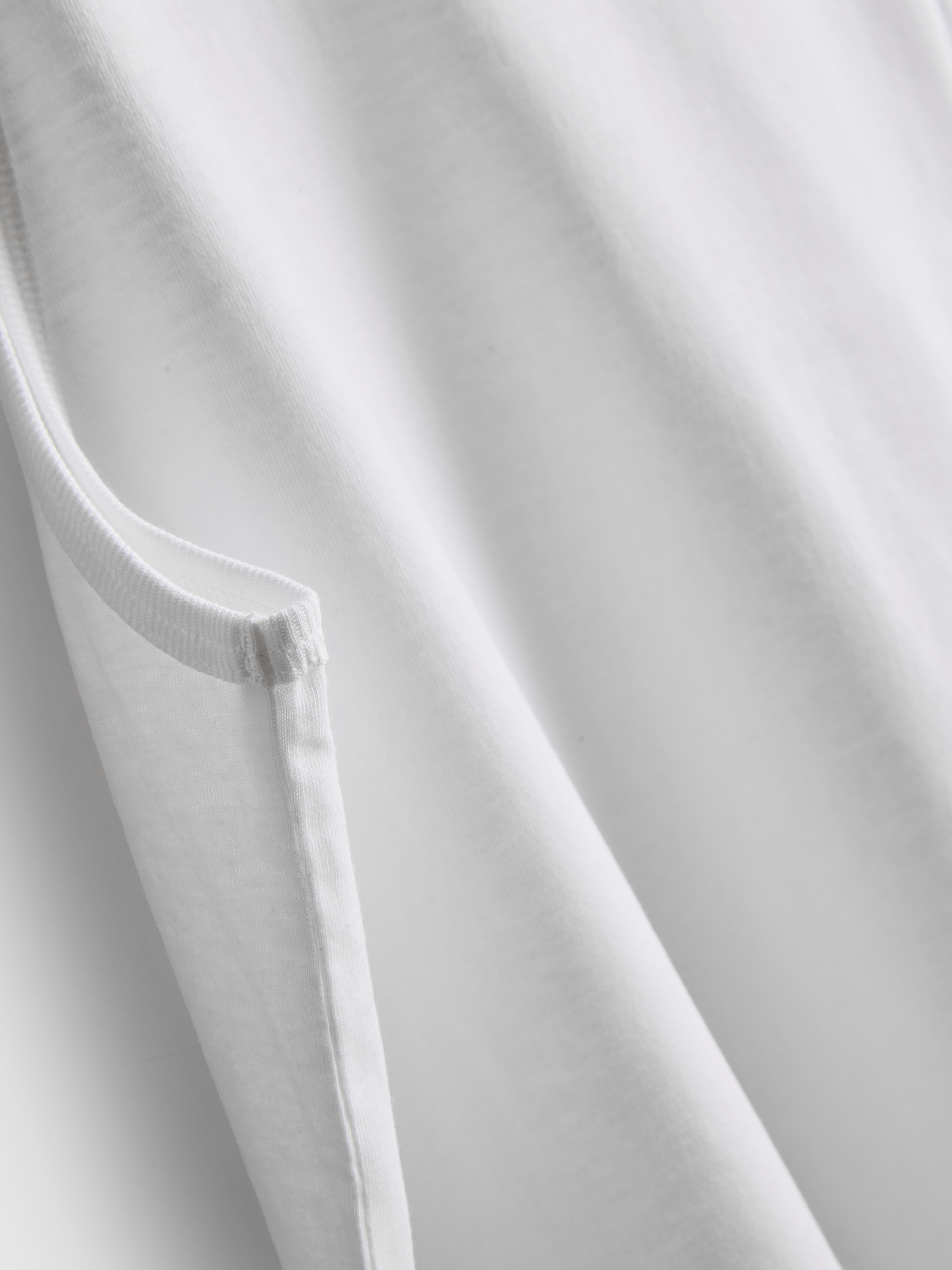 Men's White 3-Pack Essential Tanks