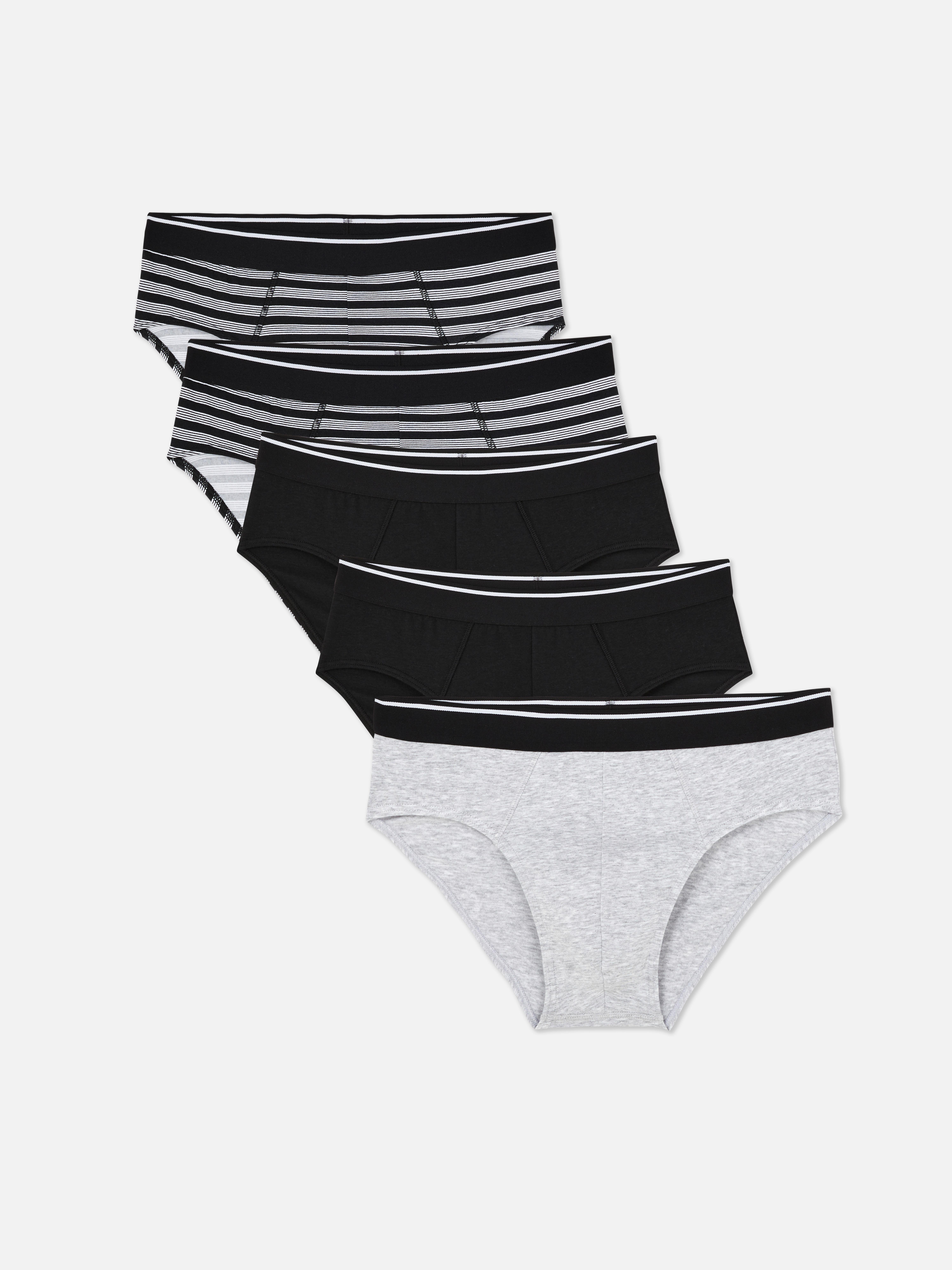 5pk Cotton Blend Briefs