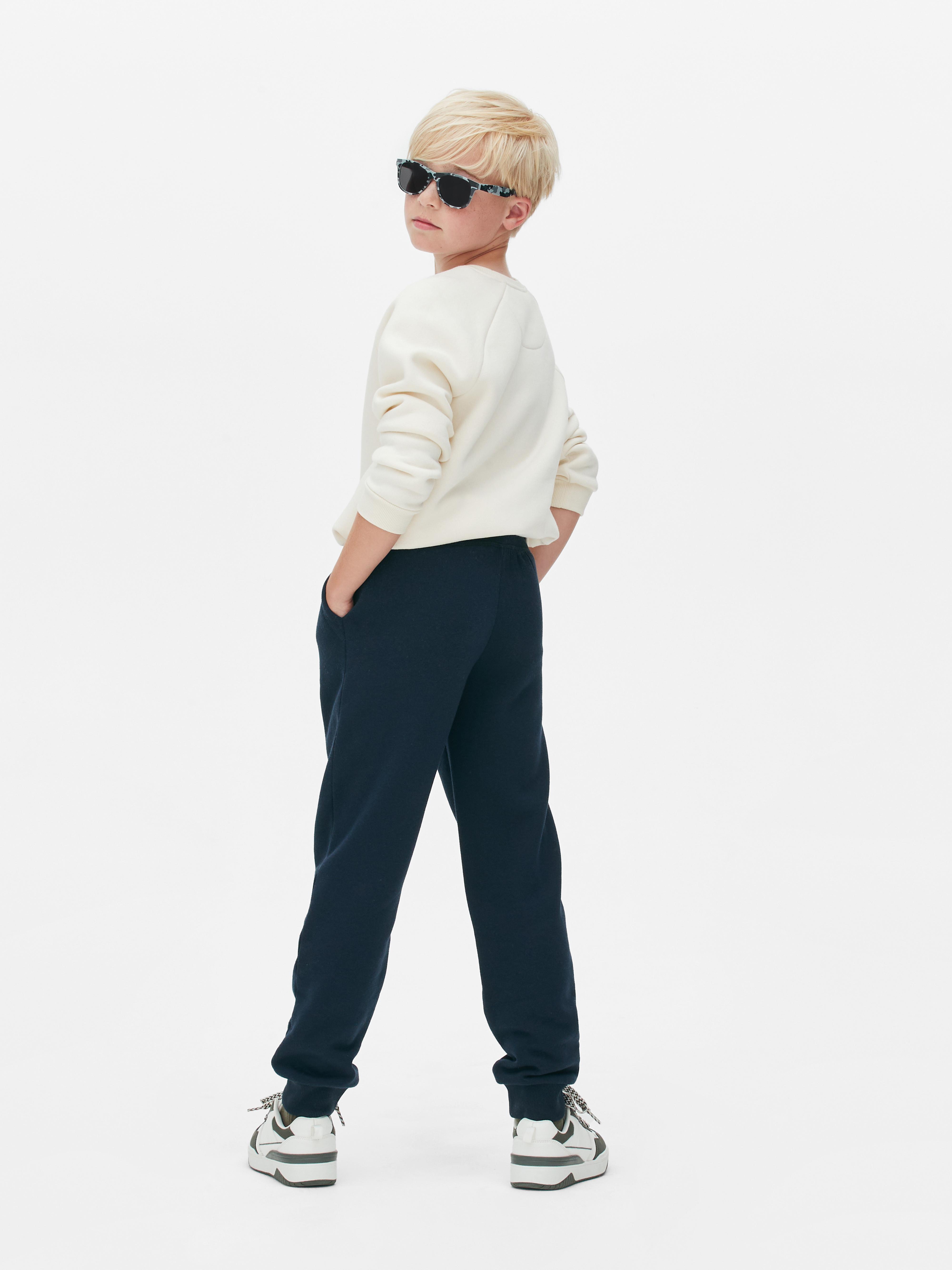 2pk Older Boy Drawstring School Joggers