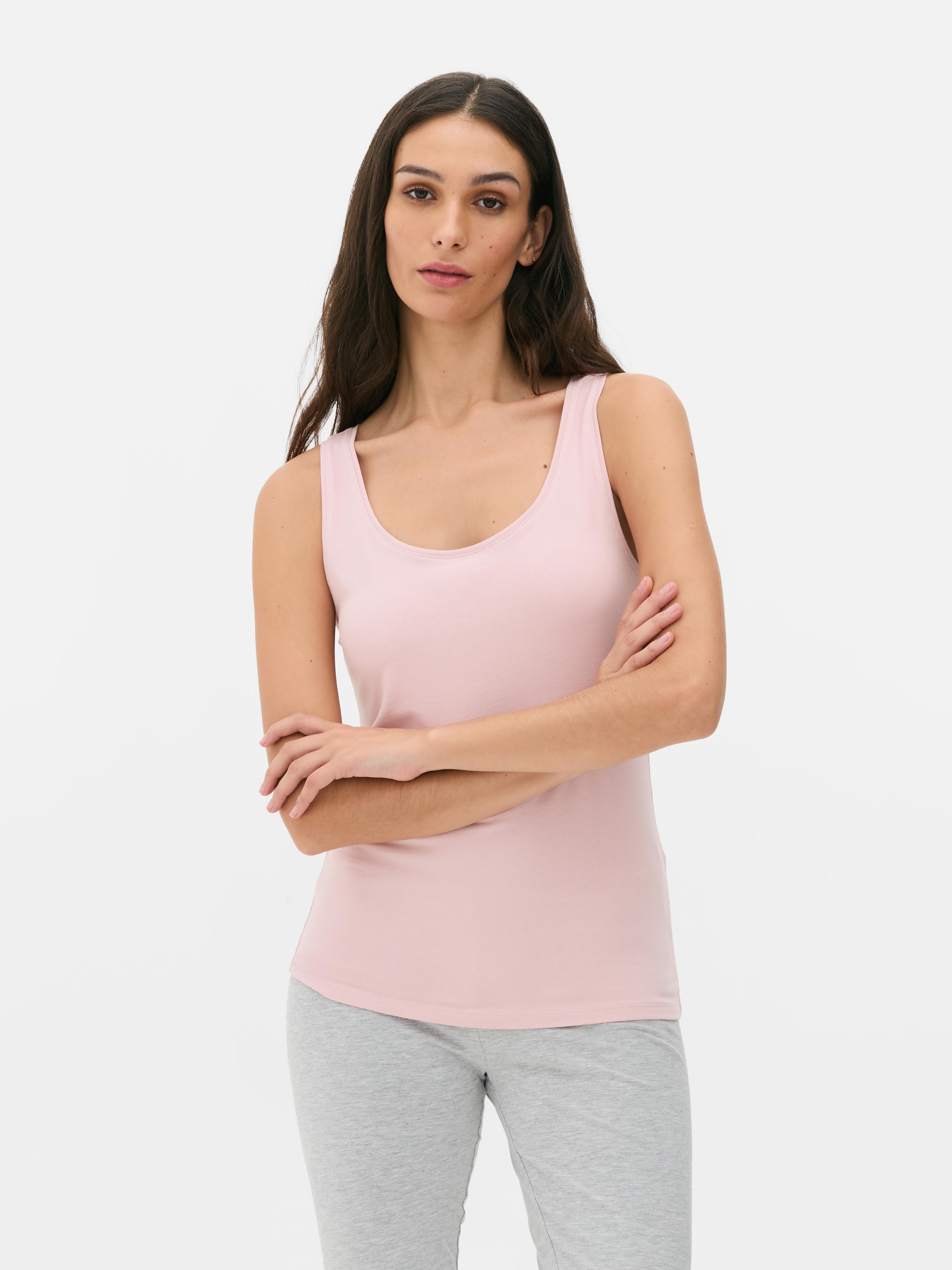 Basic hemdje met stretch
