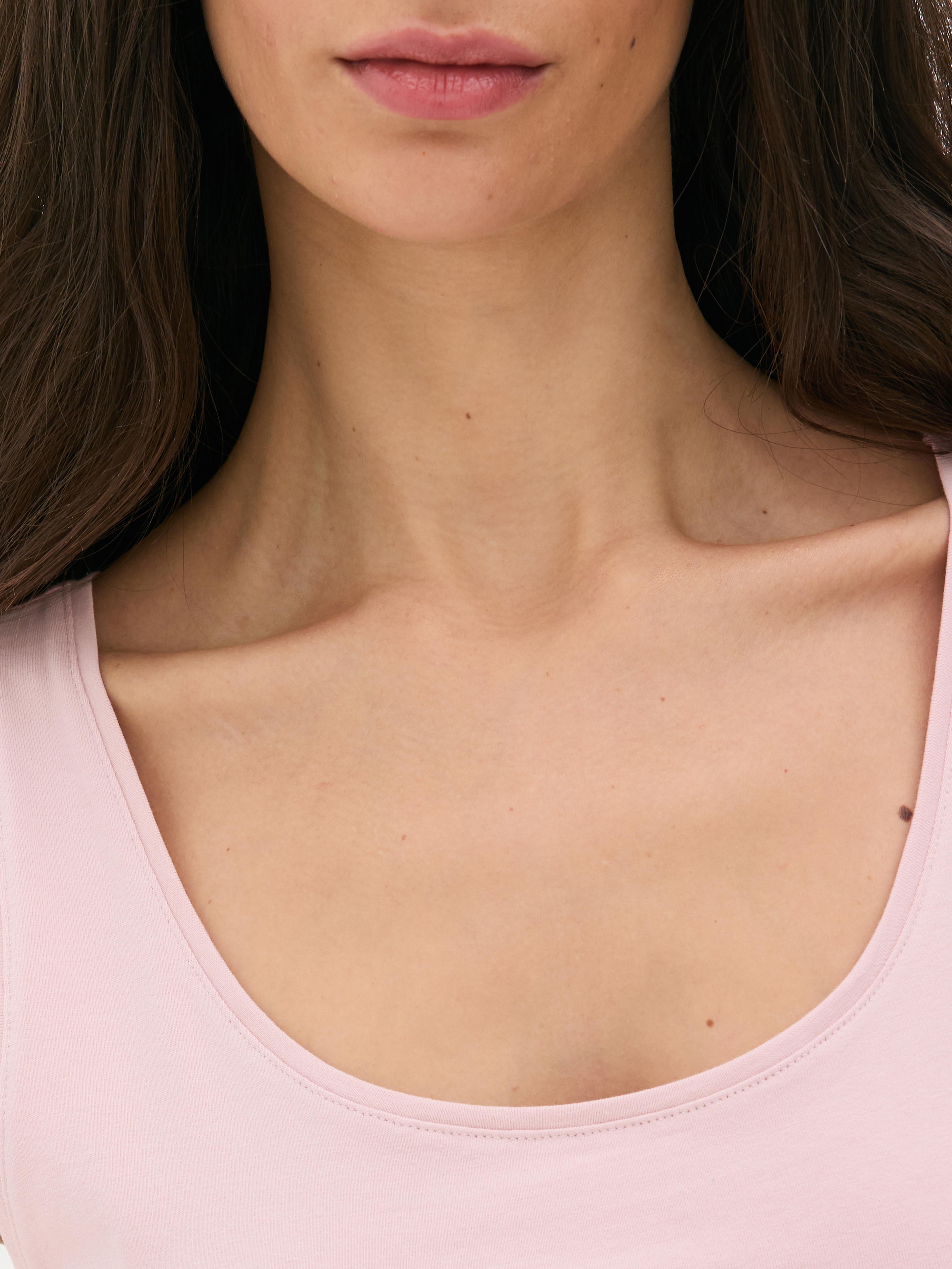 Basic hemdje met stretch
