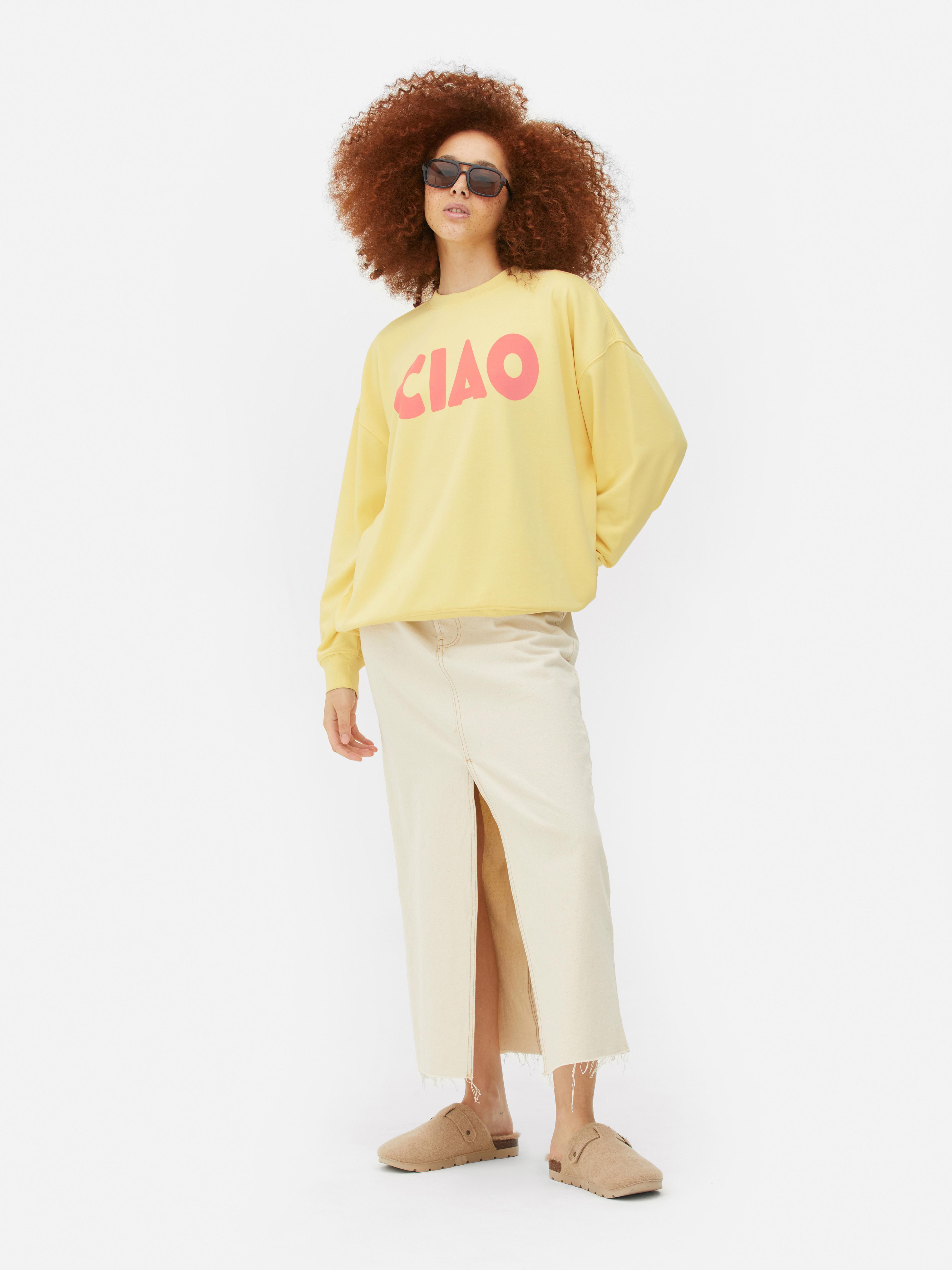 Ciao Graphic Sweatshirt