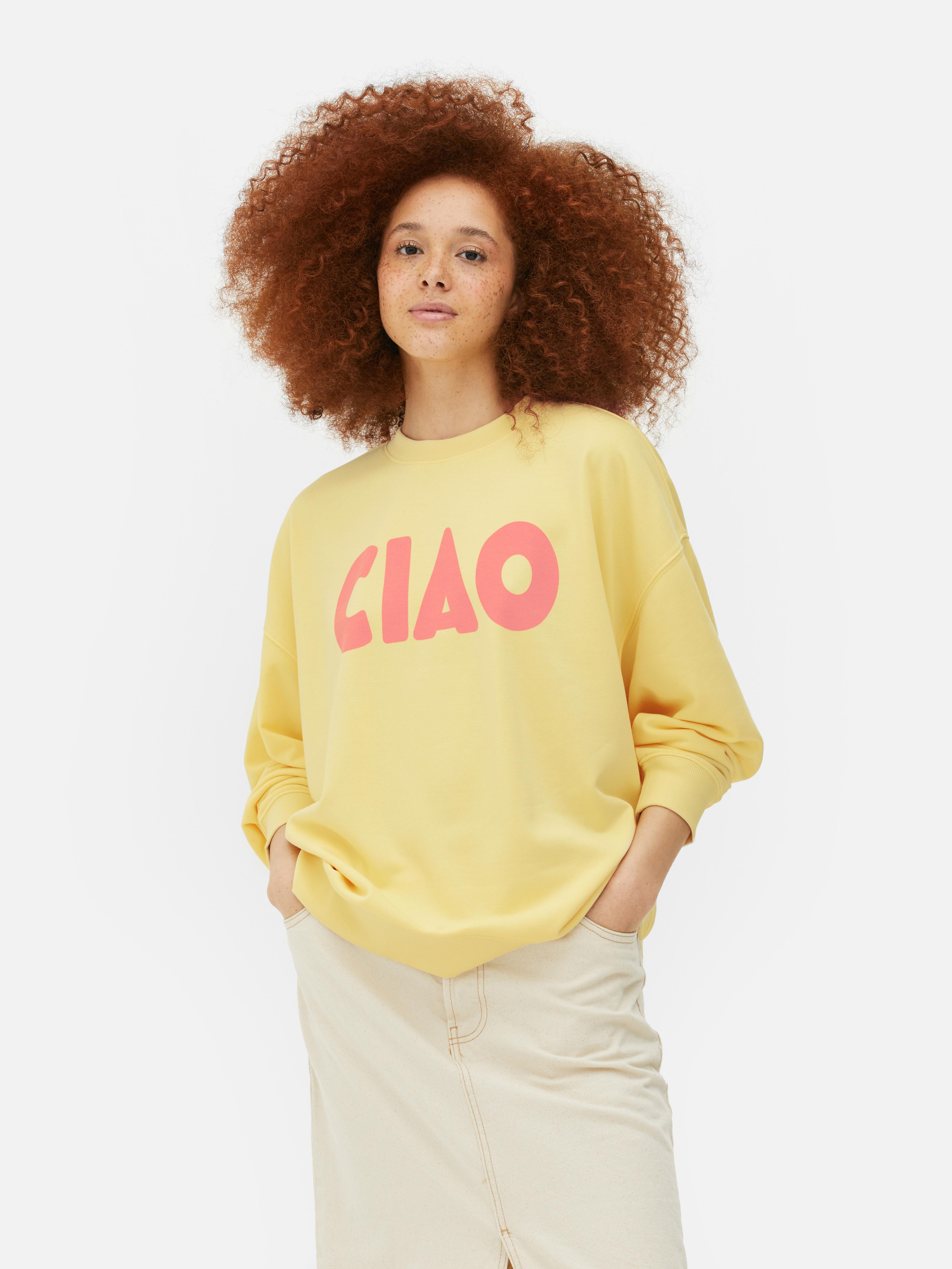 Ciao Graphic Sweatshirt