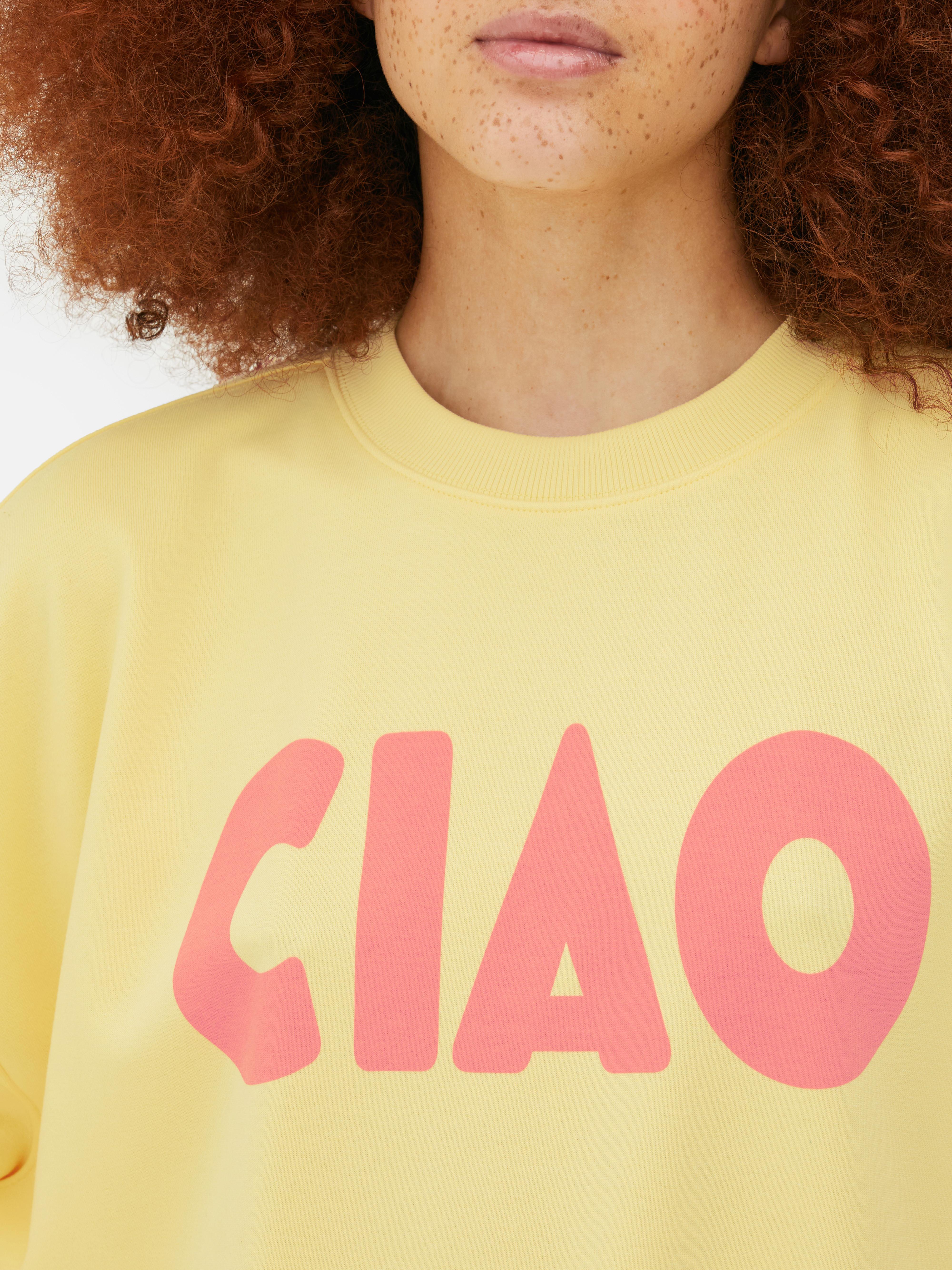 Ciao Graphic Sweatshirt