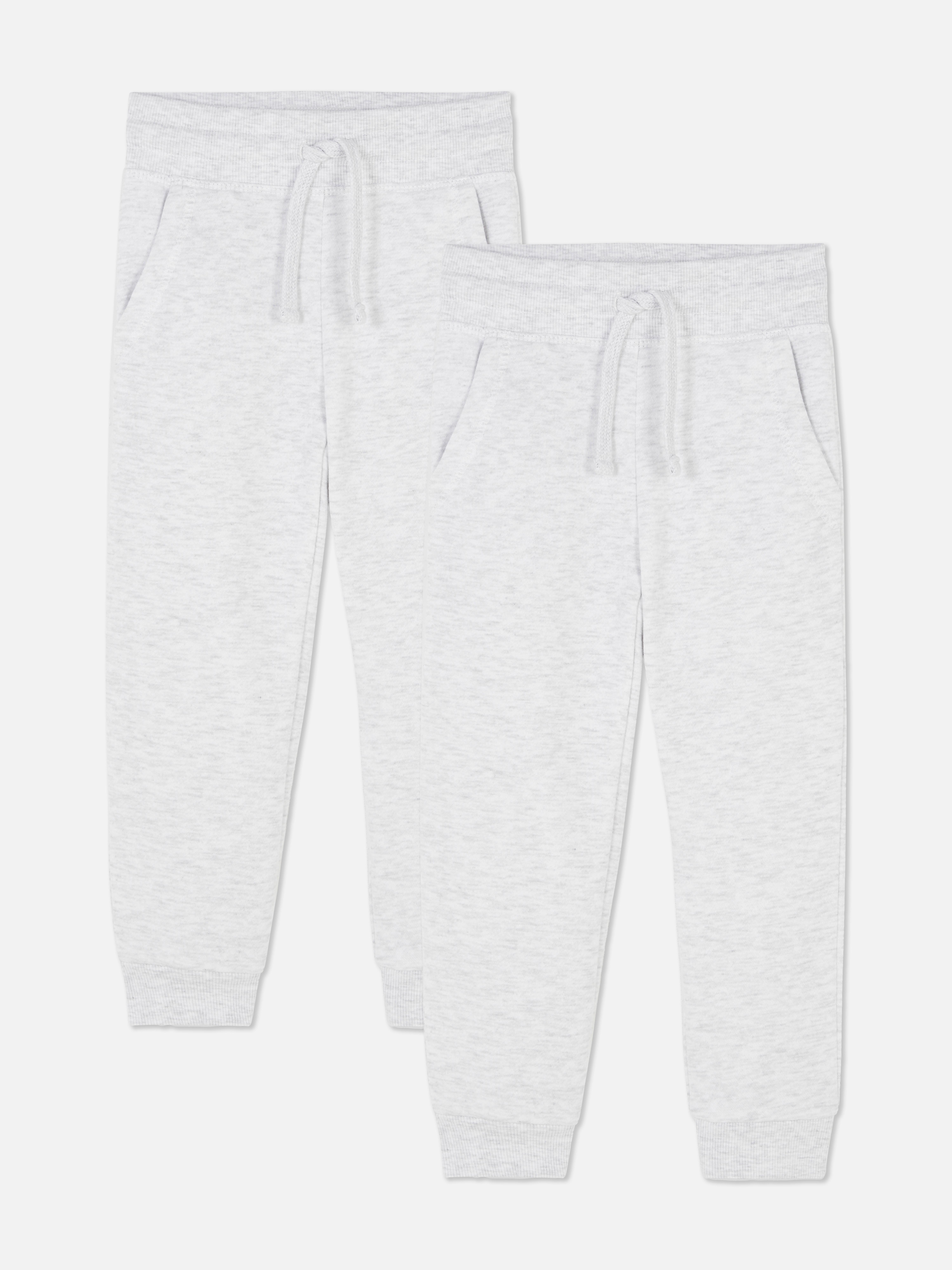 2pk Younger Boy Drawstring School Joggers