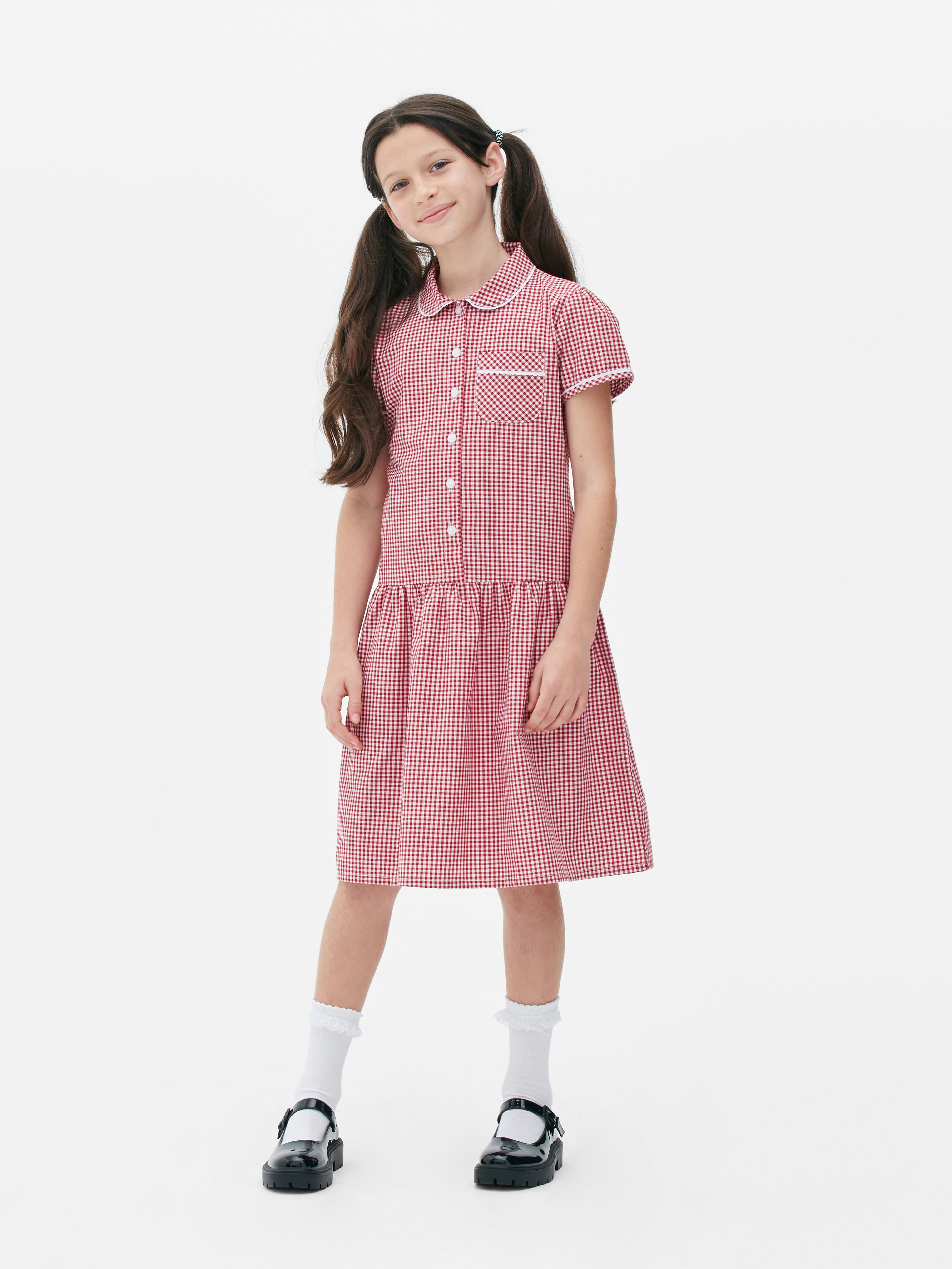Gingham dress primark store