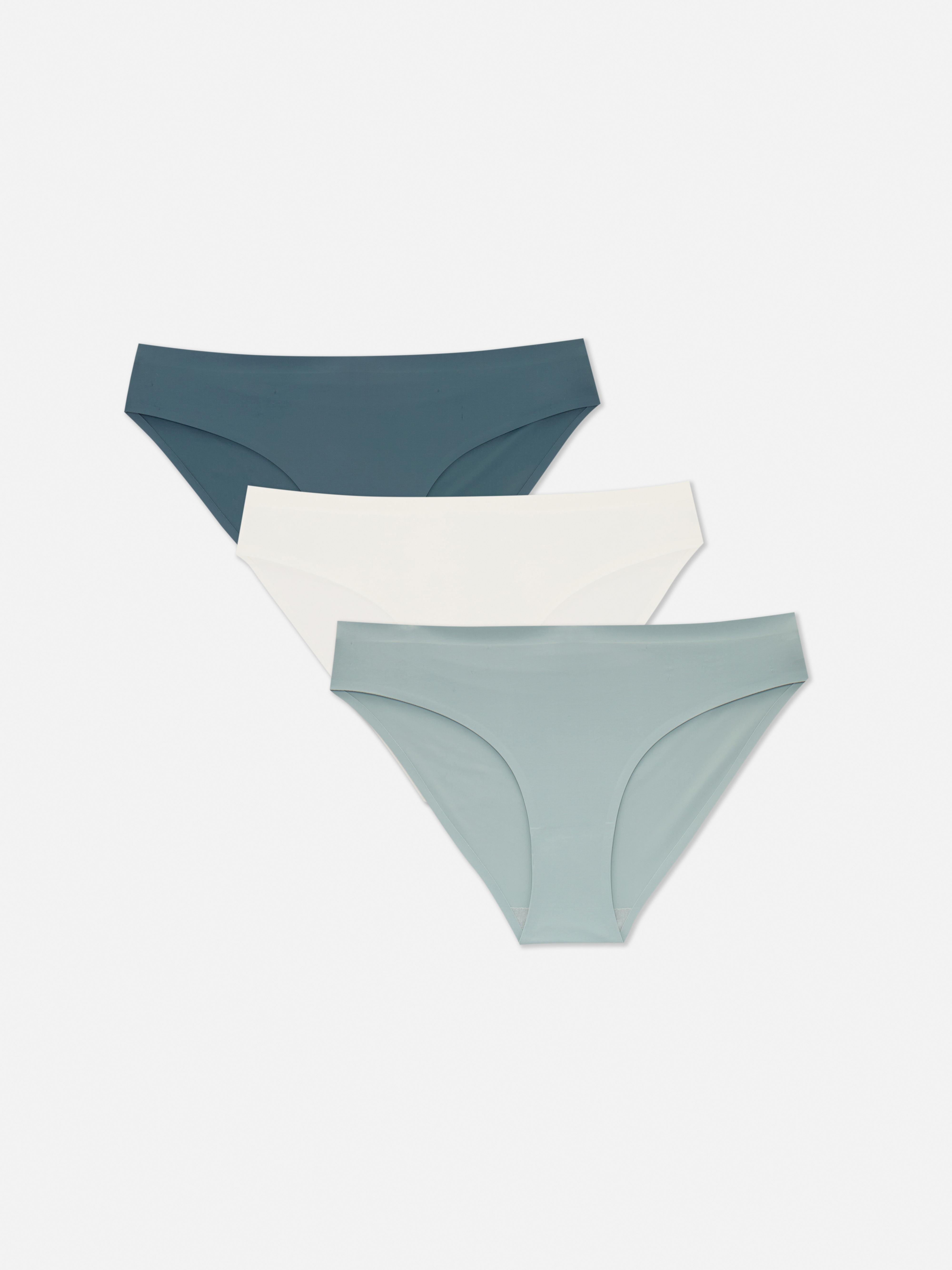Modische, nahtlose Minislips, 3er-Pack