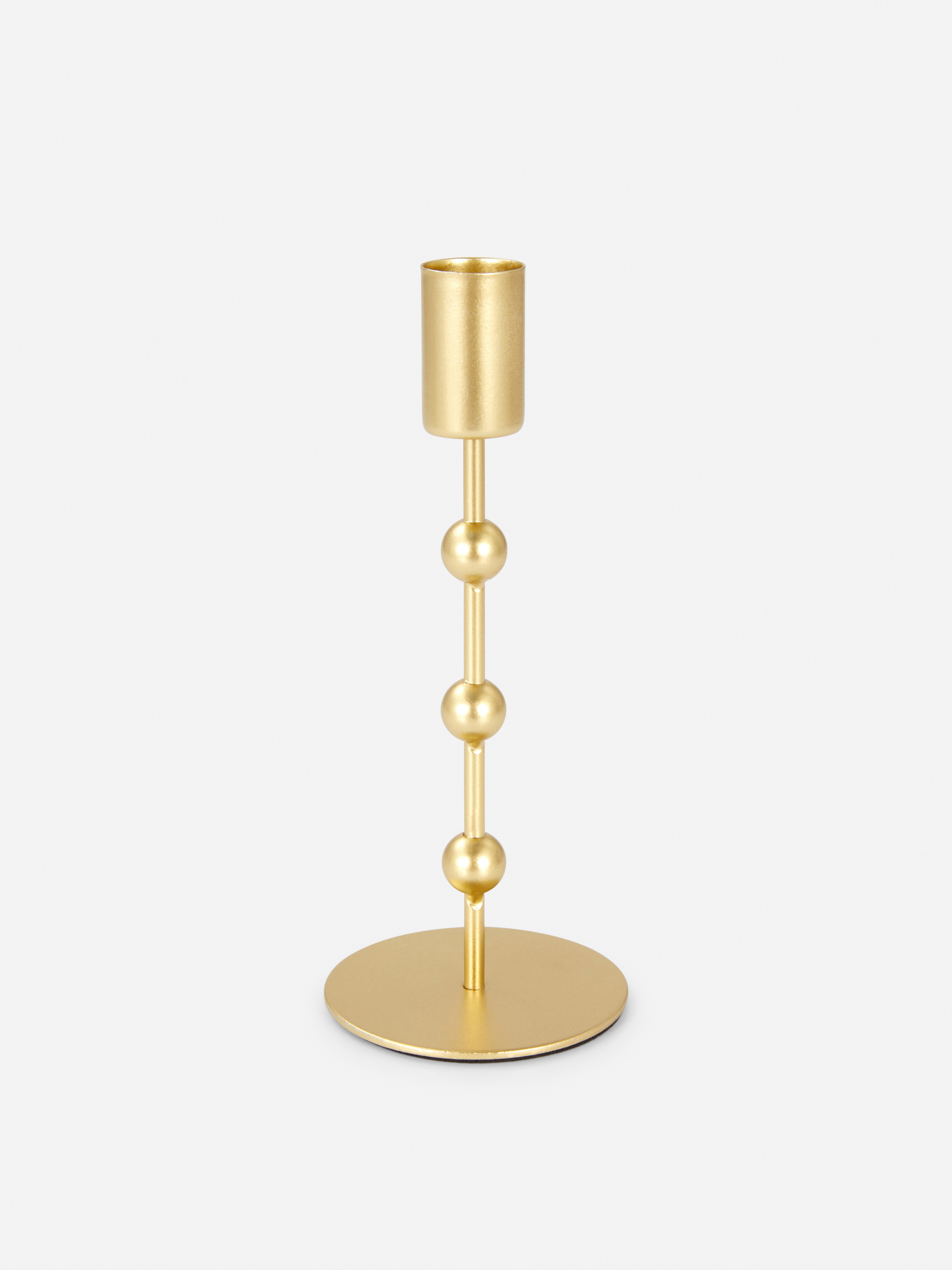 Beaded Dinner Candle Holder