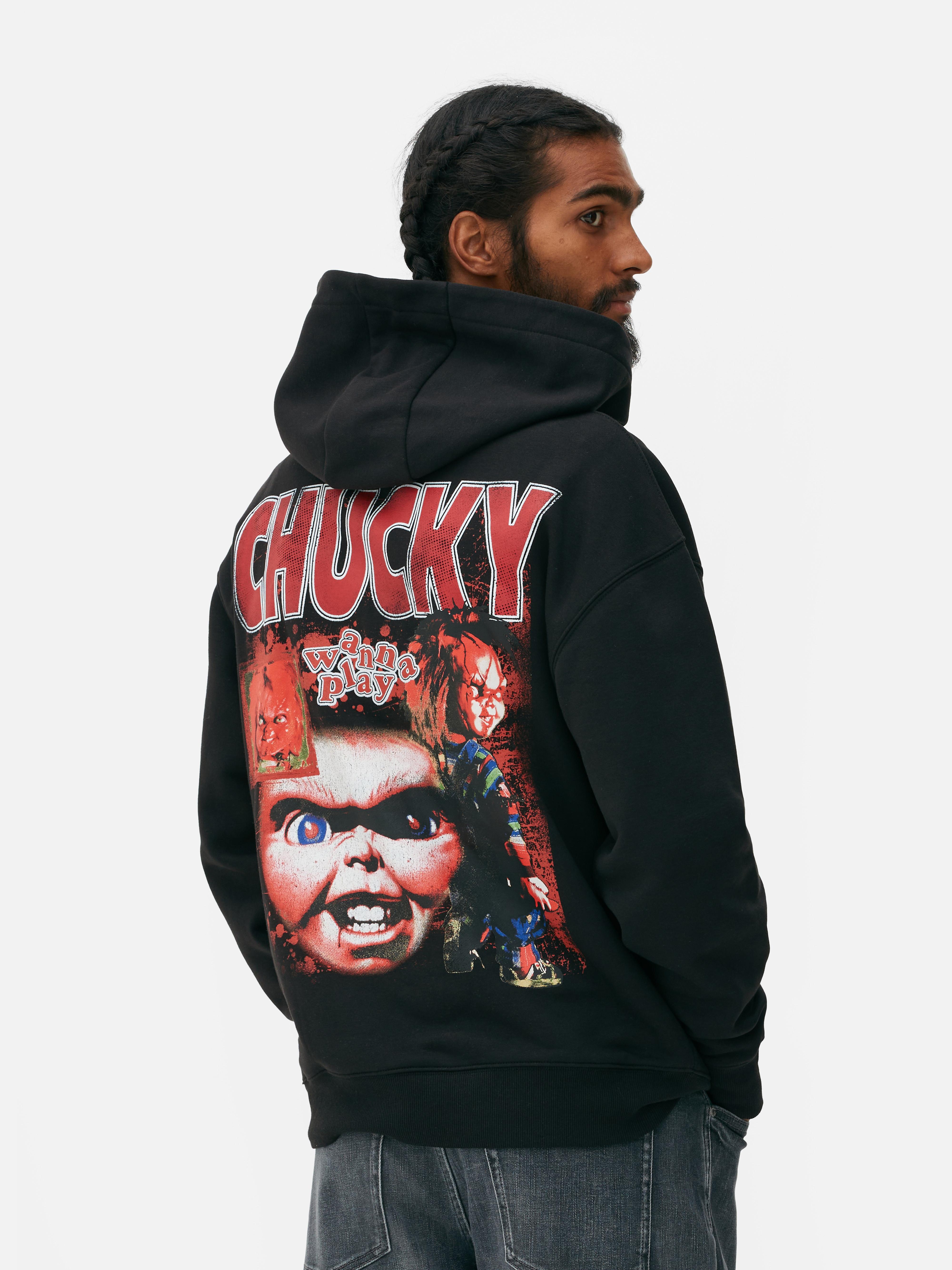 Chucky Hoodie mit Grafik Schwarz Herren Primark