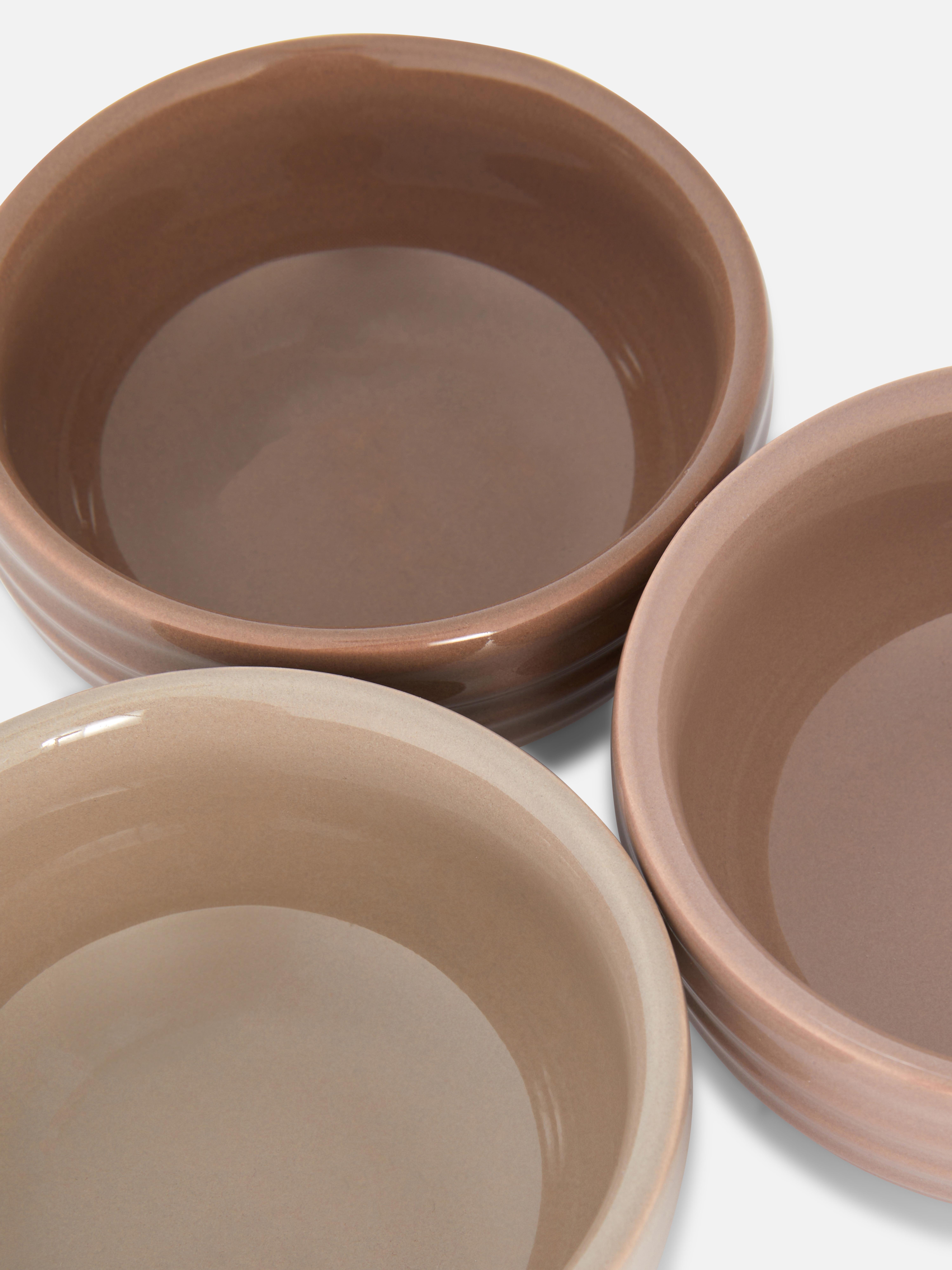 3pk Ridged Pinch Bowls