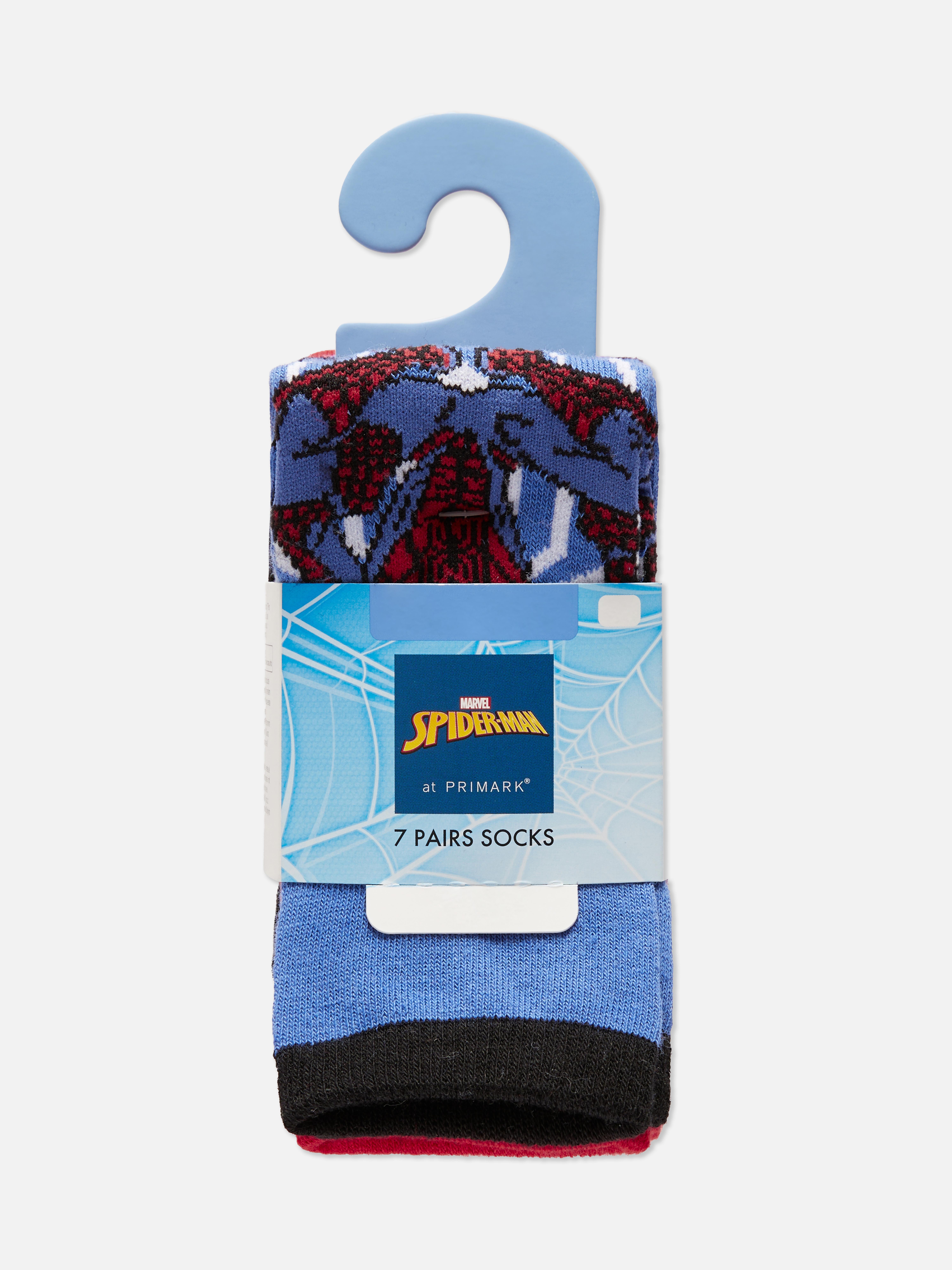 Enkelsokken Marvel Spider-Man, 7 paar