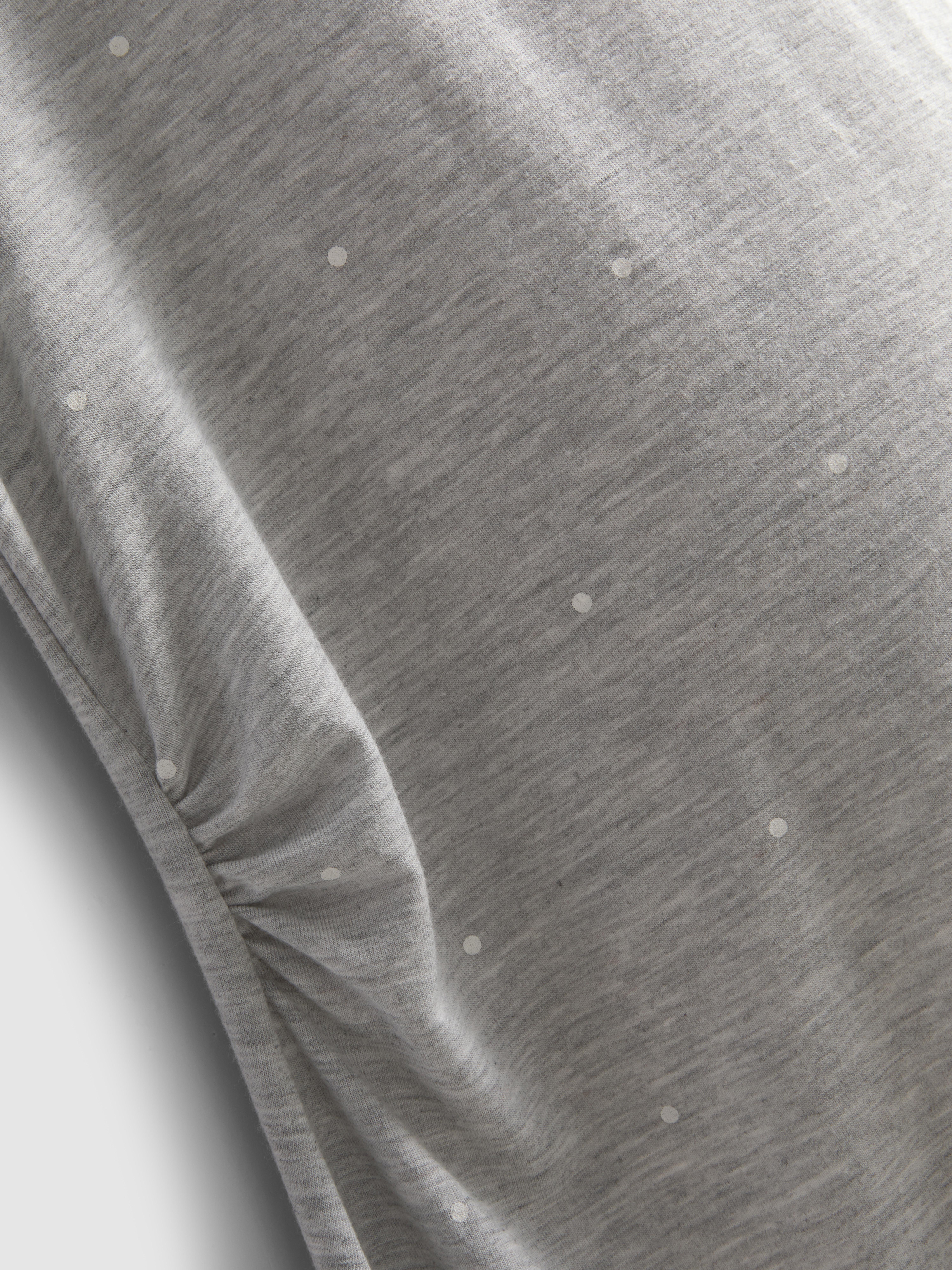 Zwangerschapsslaapshirt met drukknopen