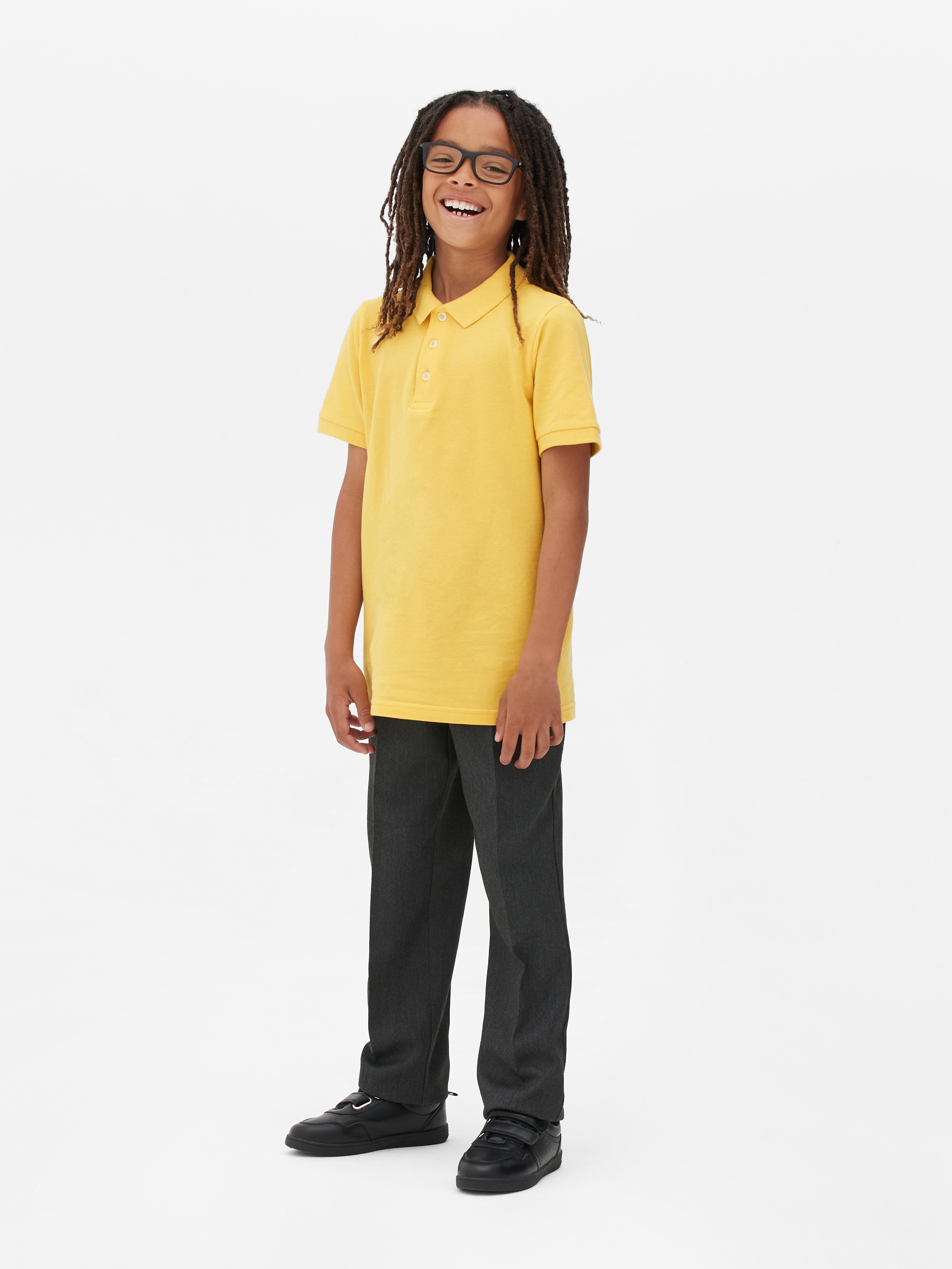 Kids uniform polos hotsell