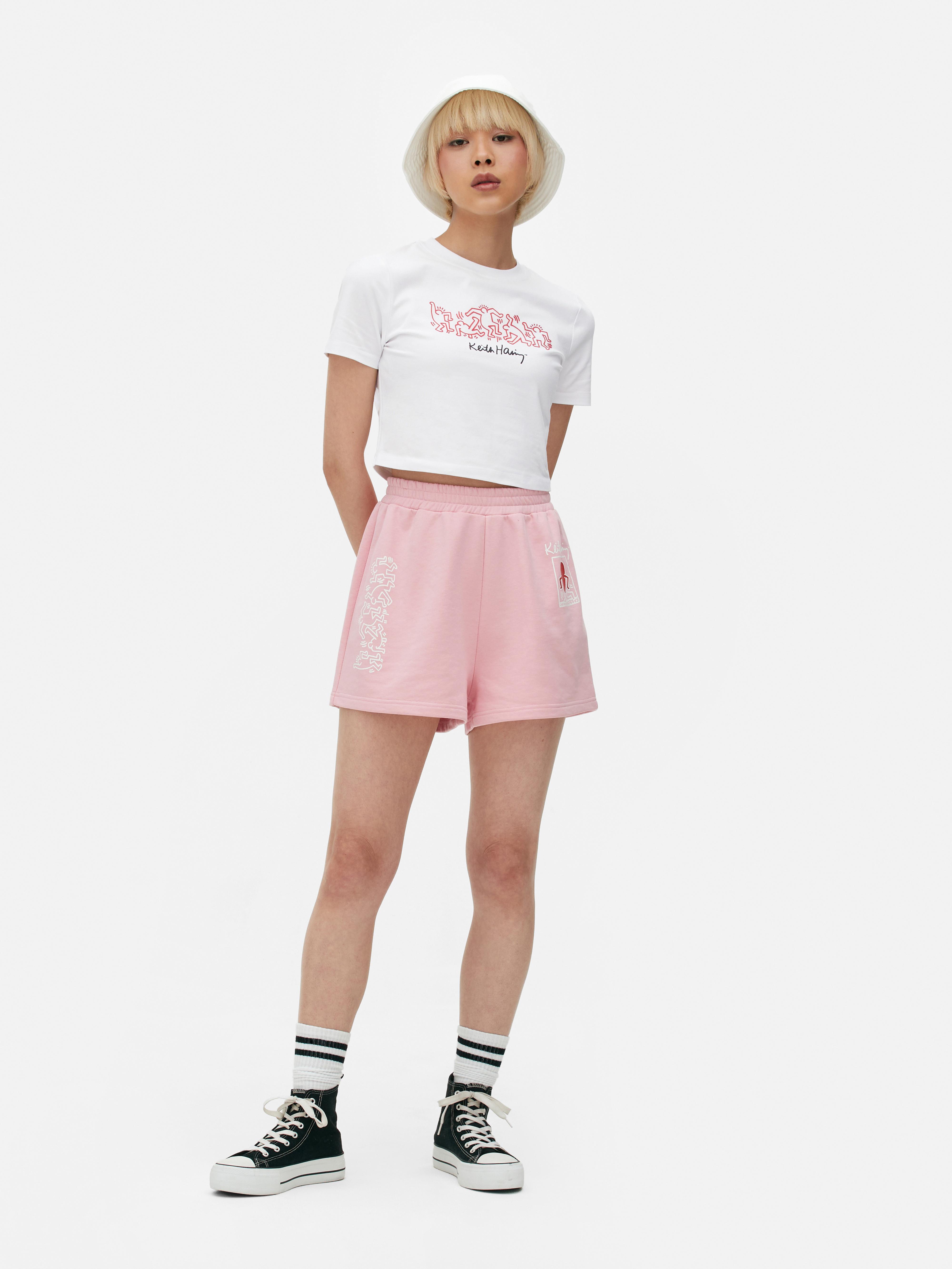 Keith Haring Co-ord Cropped T-Shirt