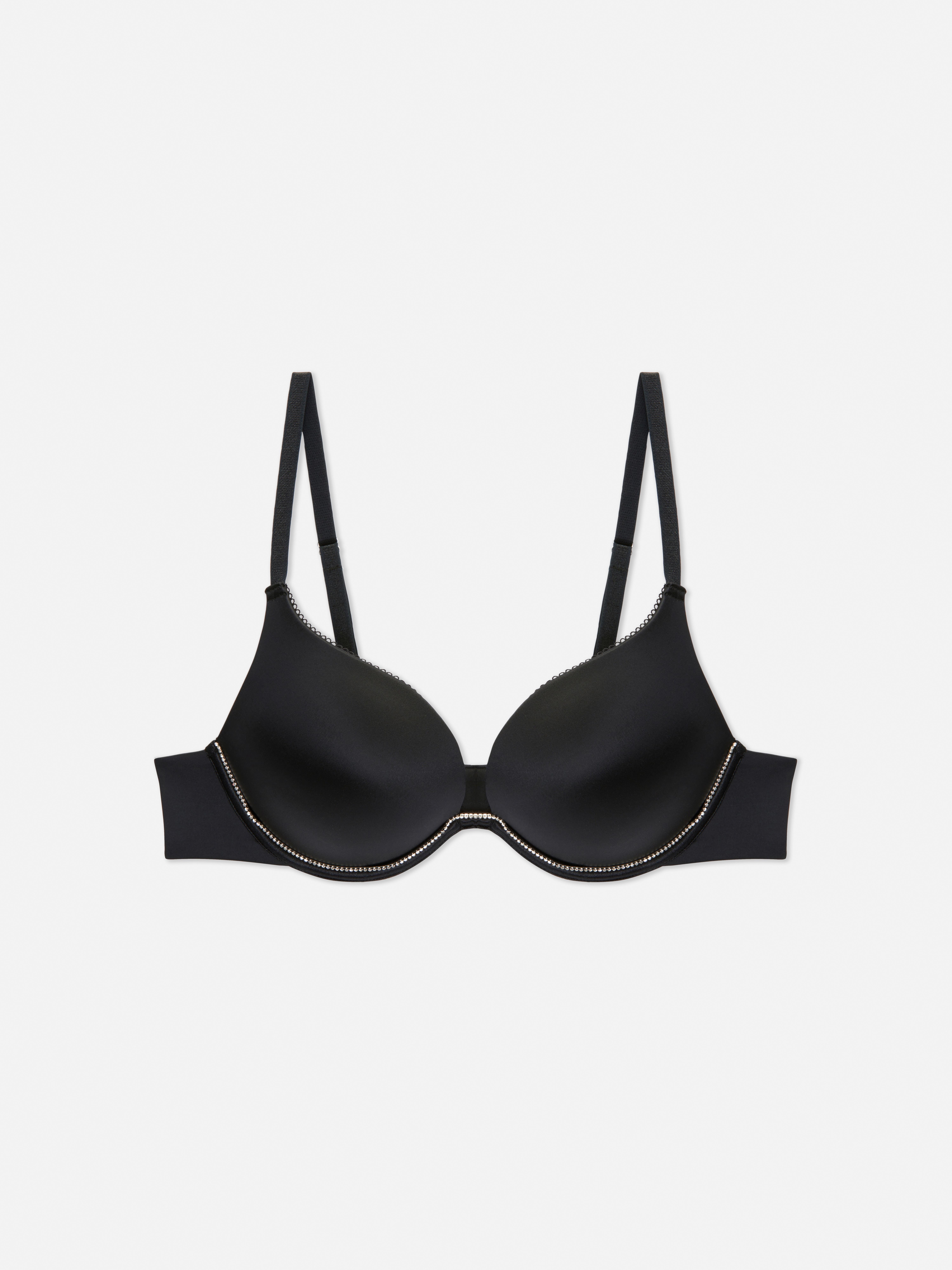 Sujetador sin tirantes multiposicion copas A D Gris topo Marron topo Mujer Primark