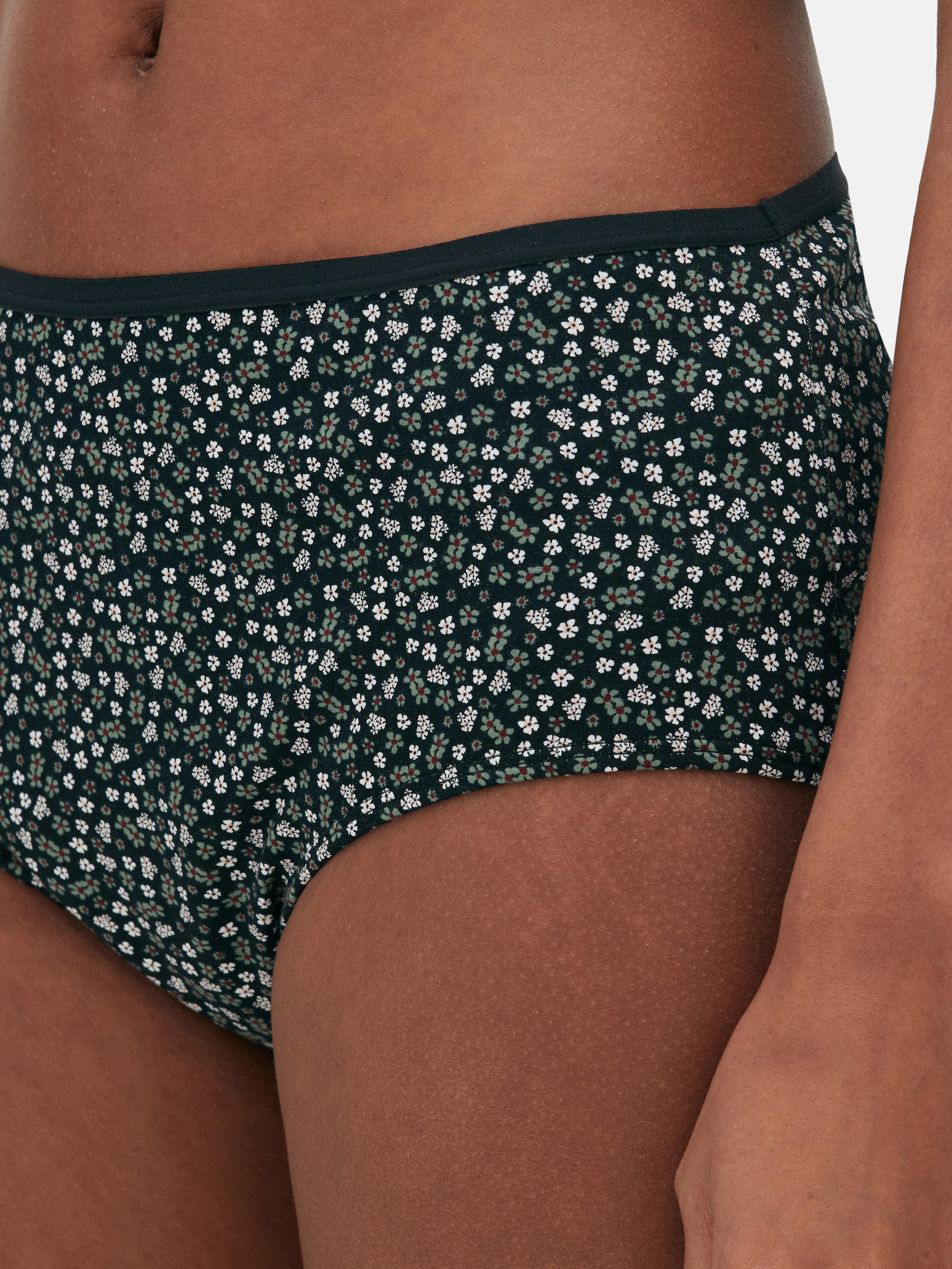 Menstruacyjne figi biodrówki w różne wzory, 3 pary