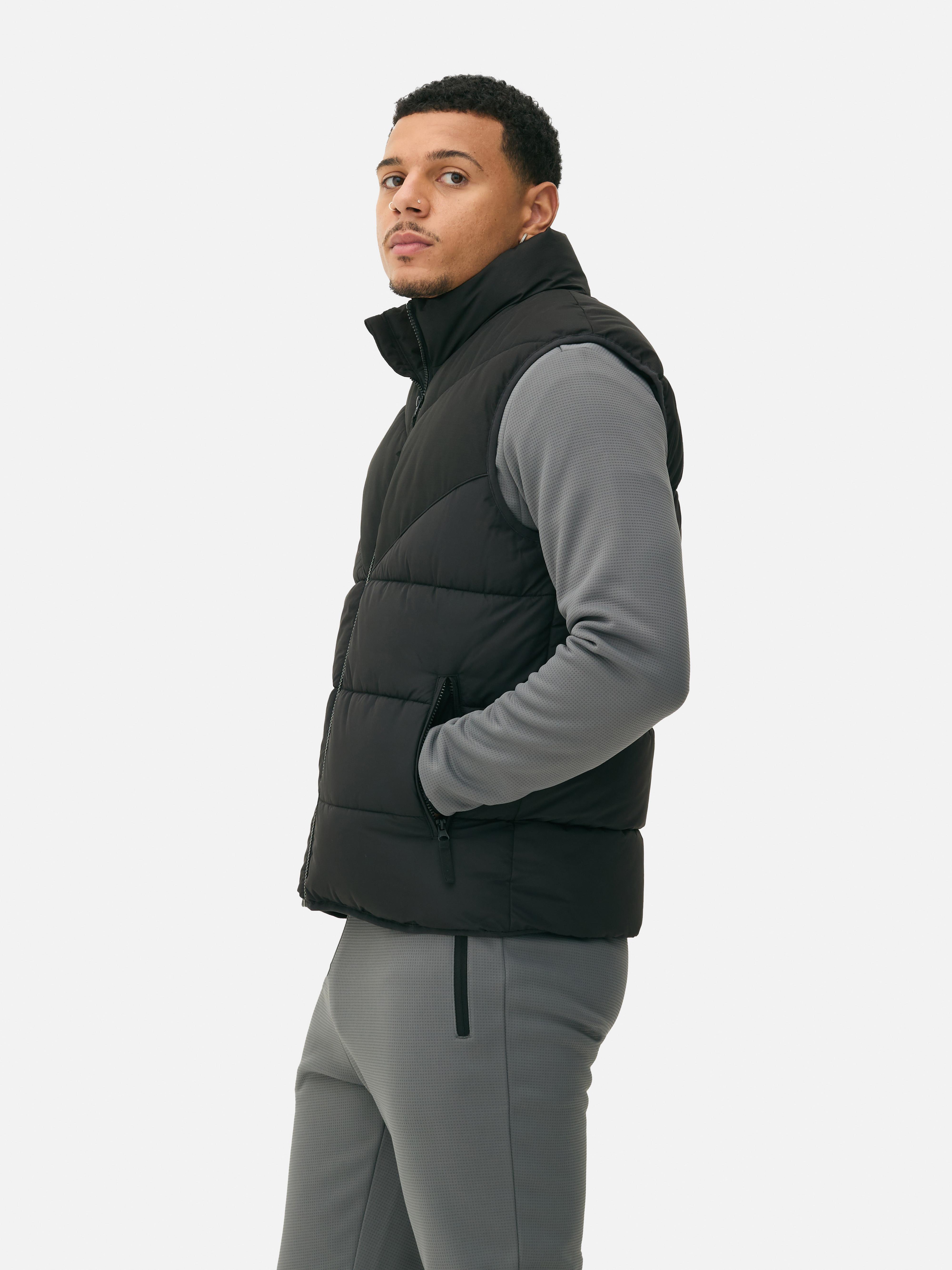 Chevron Padded Gilet