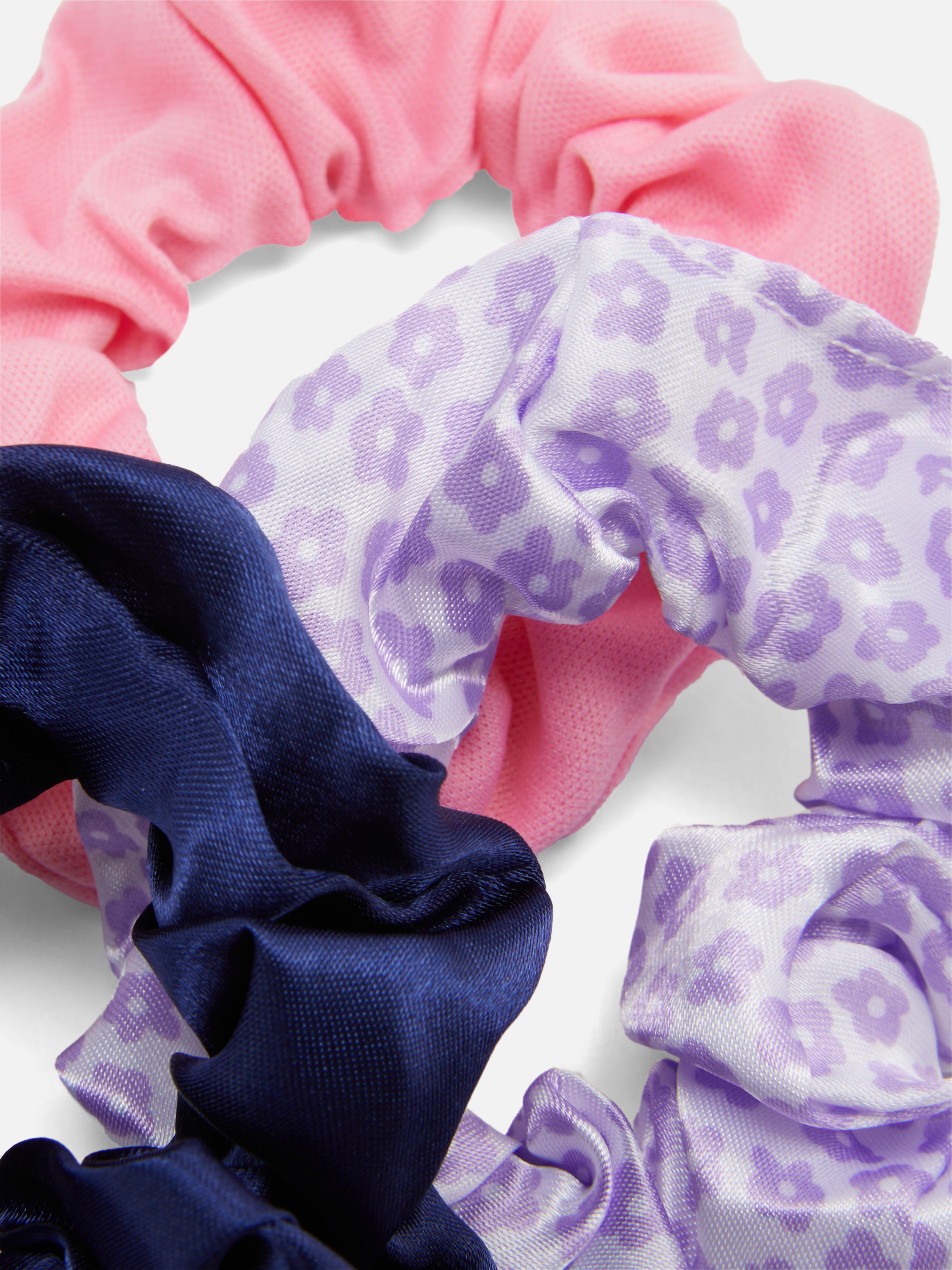 3pk Mixed Hair Scrunchies