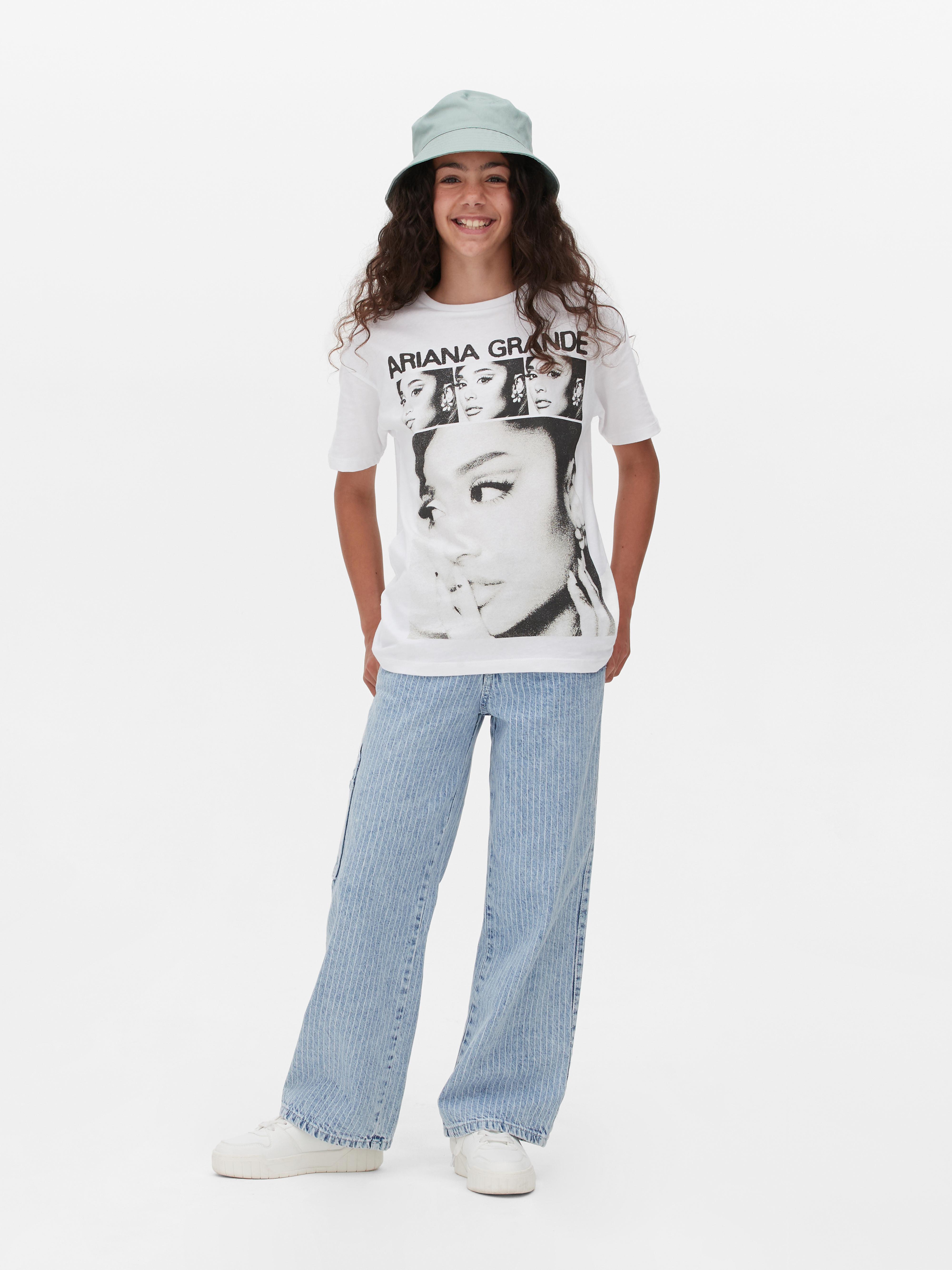 Girls White Ariana Grande Graphic T-shirt | Primark