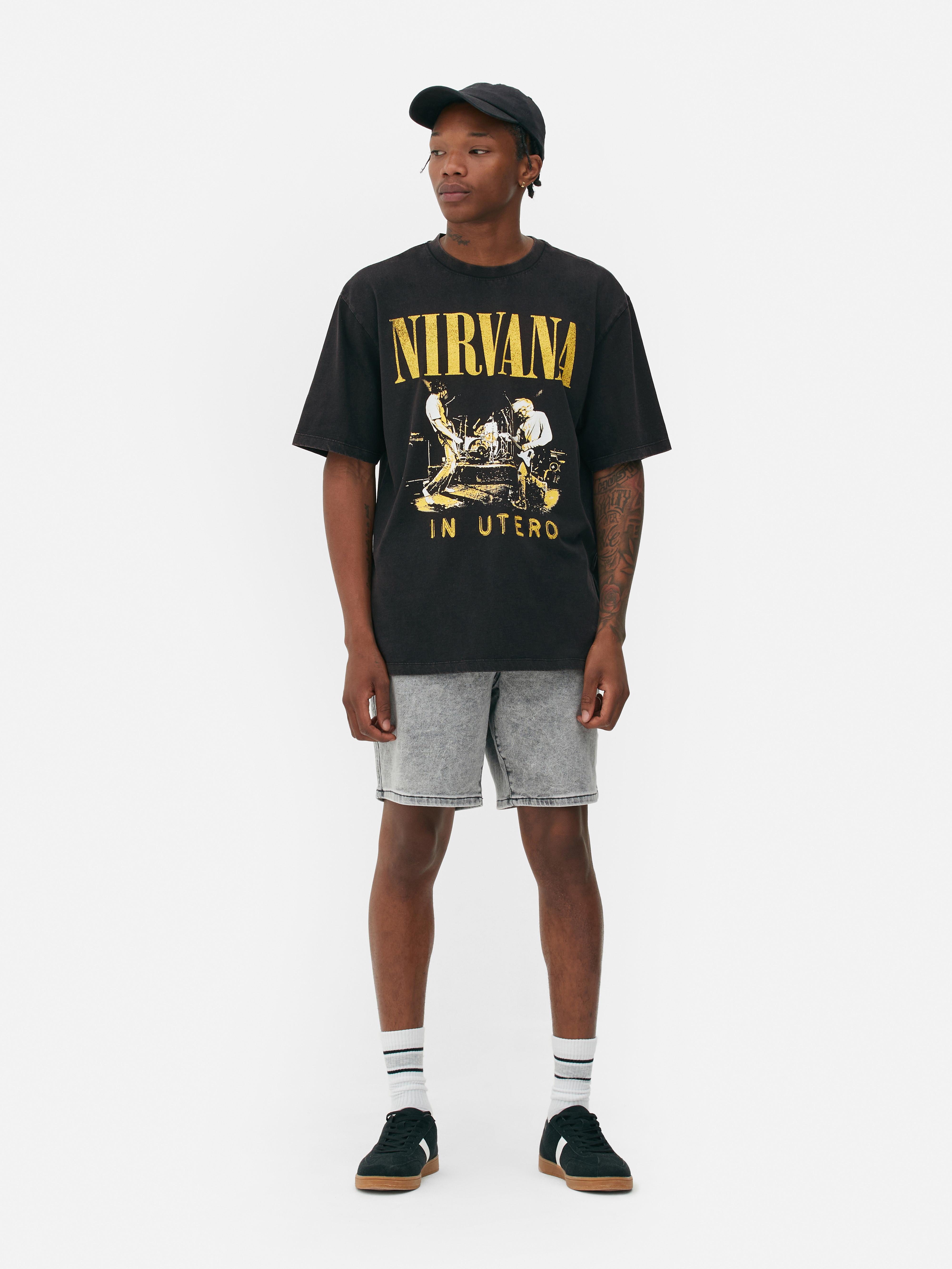 Camiseta nirvana primark sale