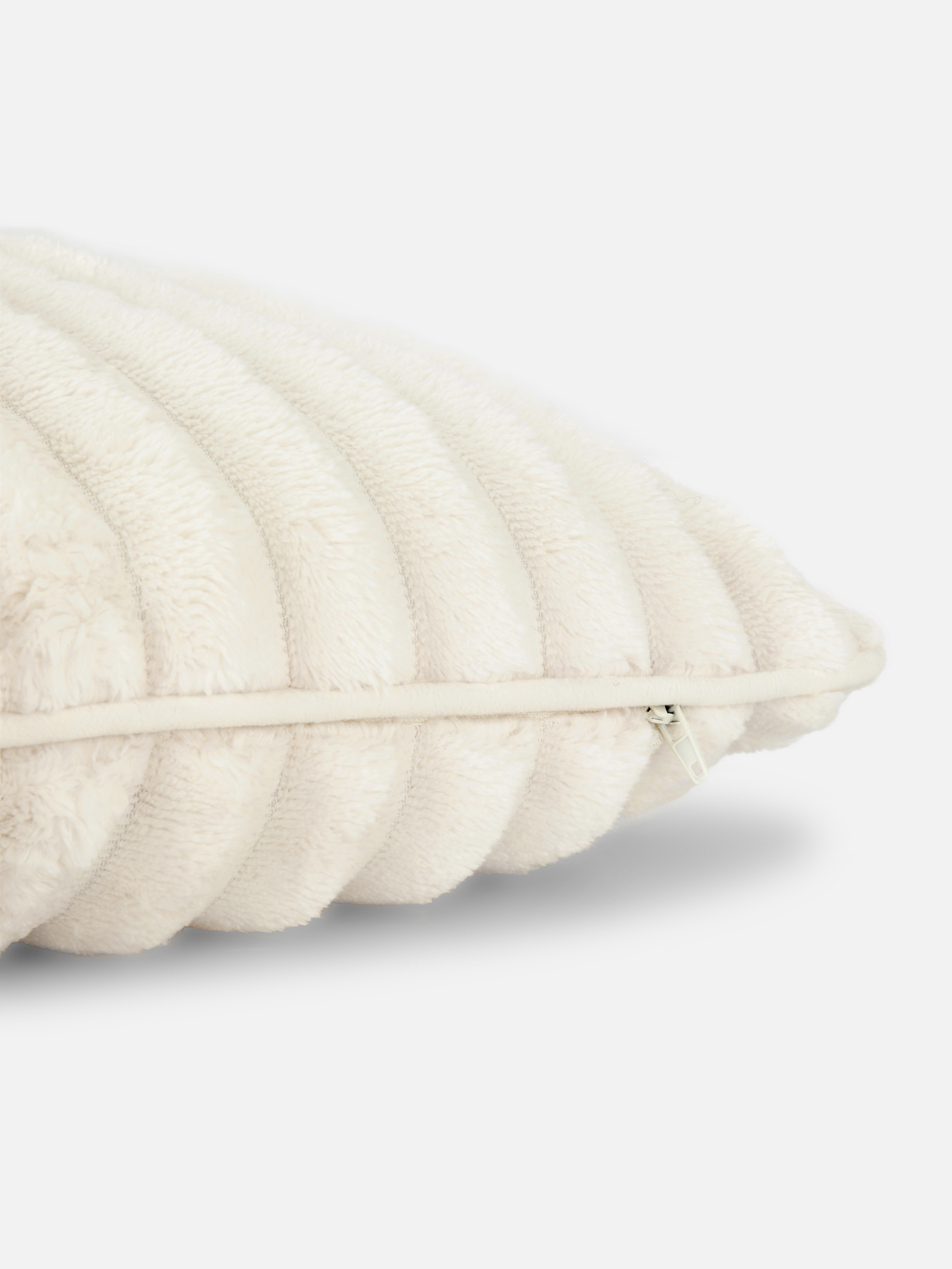 2pk Cosy Ribbed Cushion